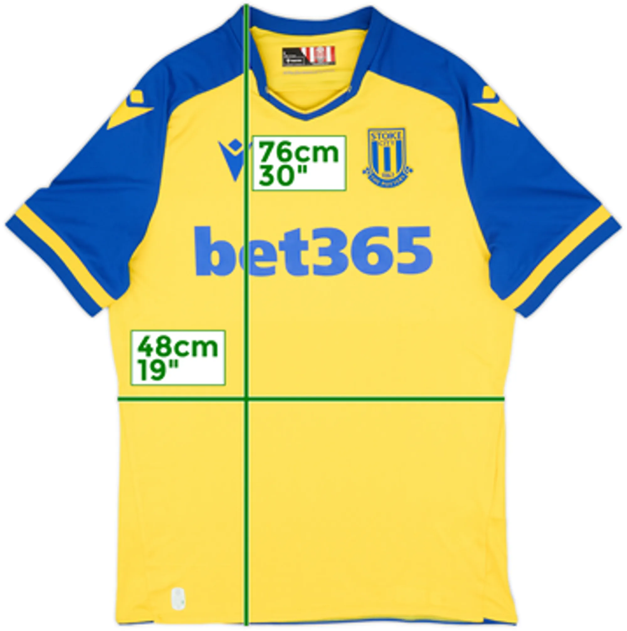 Macron Stoke City Mens SS Third Shirt 2023/24