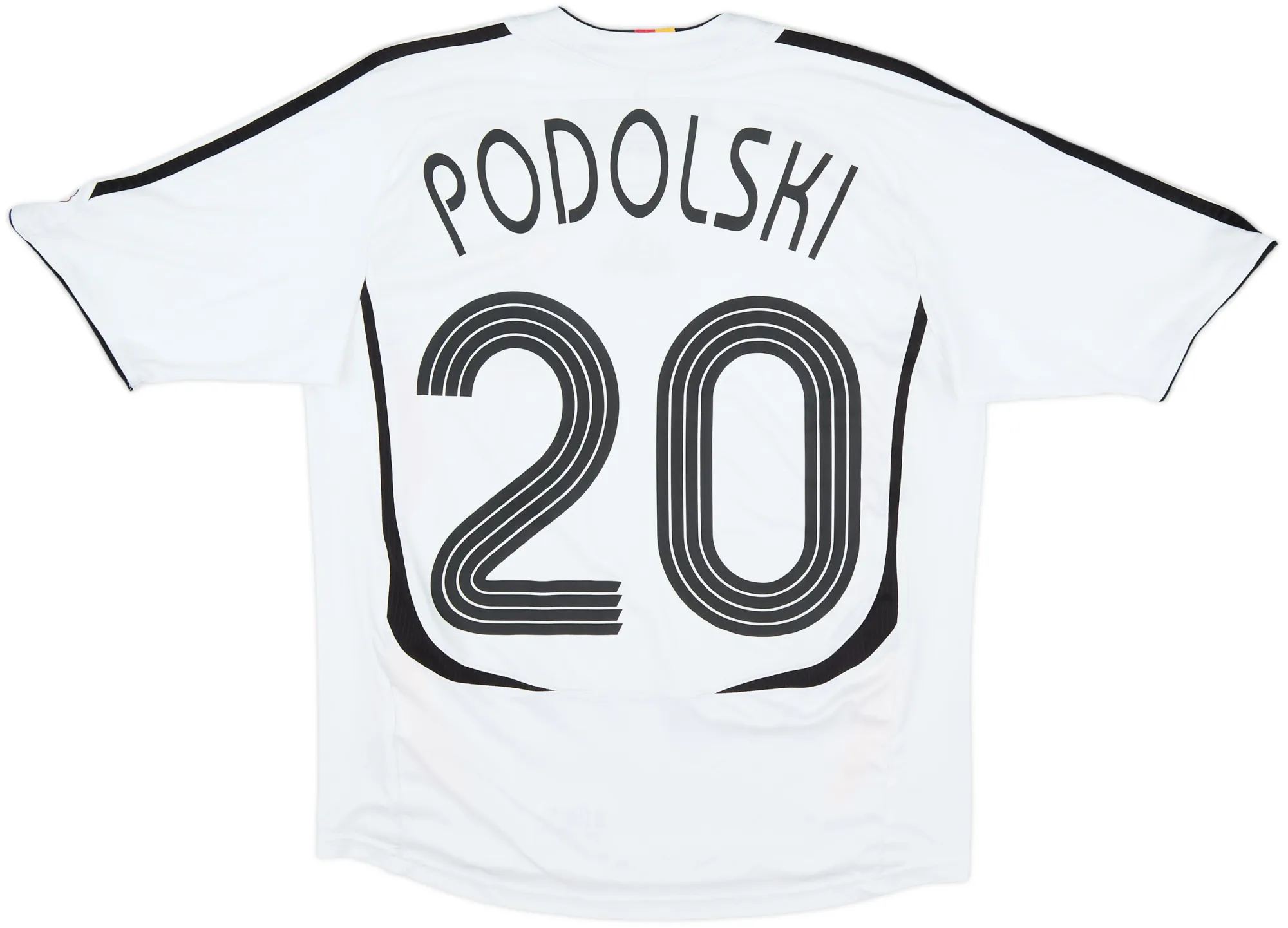 adidas Germany Boys SS Home Shirt 2005