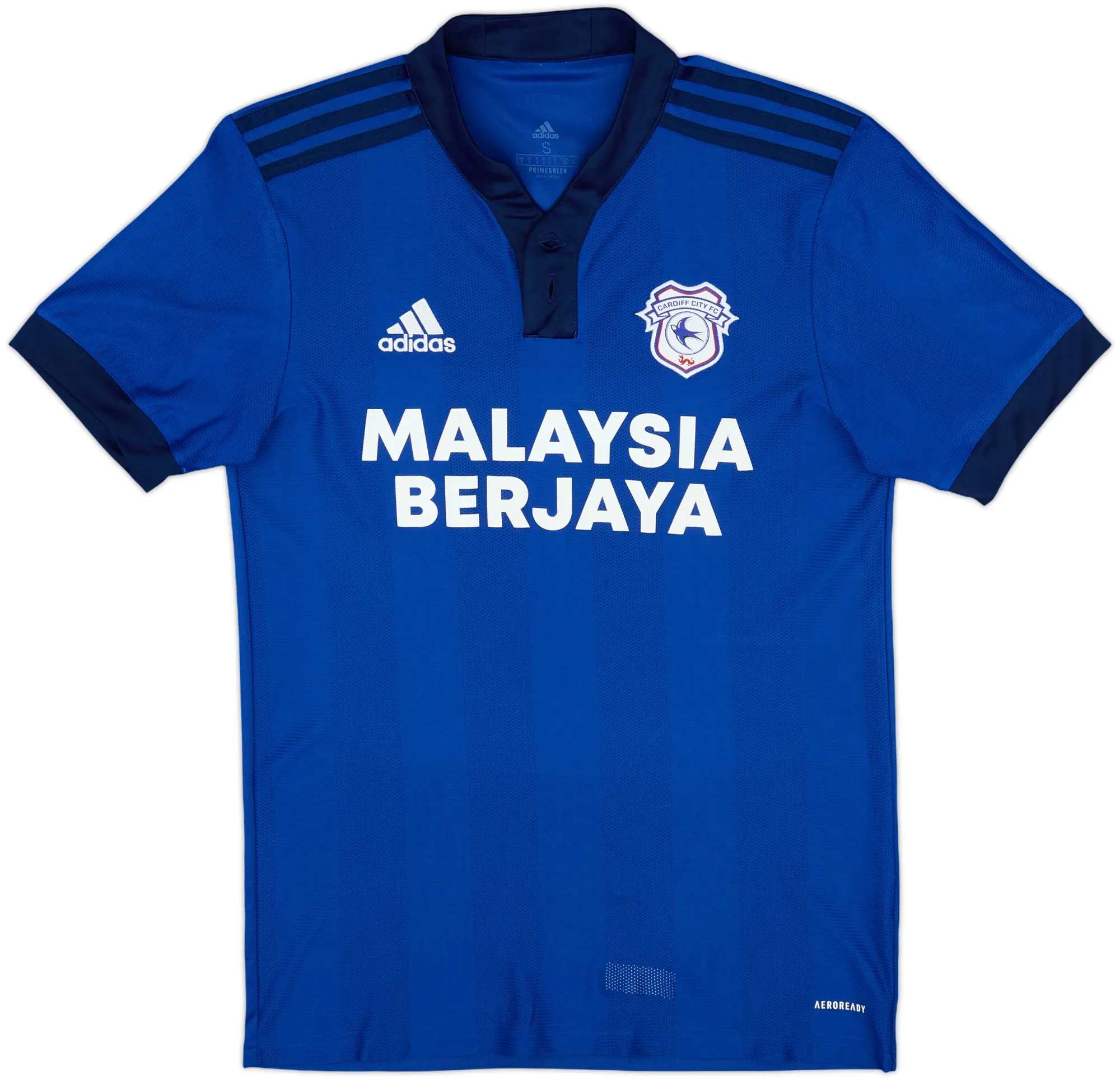 adidas Cardiff City Mens SS Home Shirt 2021/22