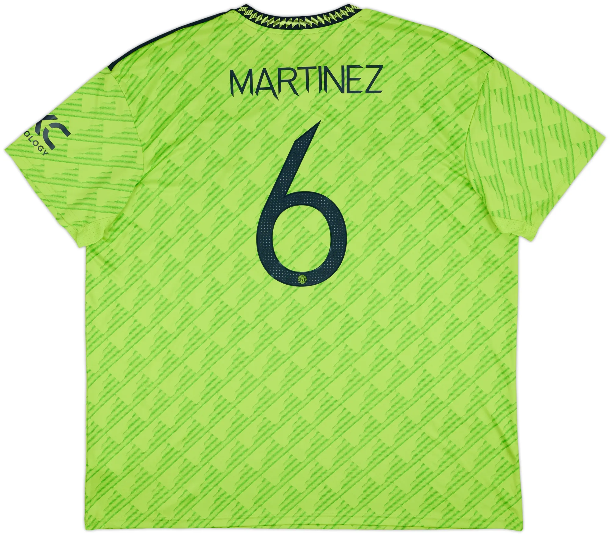 2022-23 Manchester United Third Shirt Martinez #6 - 9/10 - (3XL)
