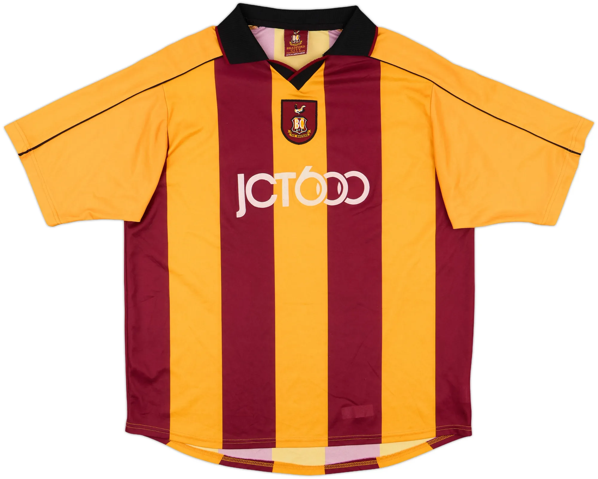 Home Bradford City Mens SS Home Shirt 2001/03