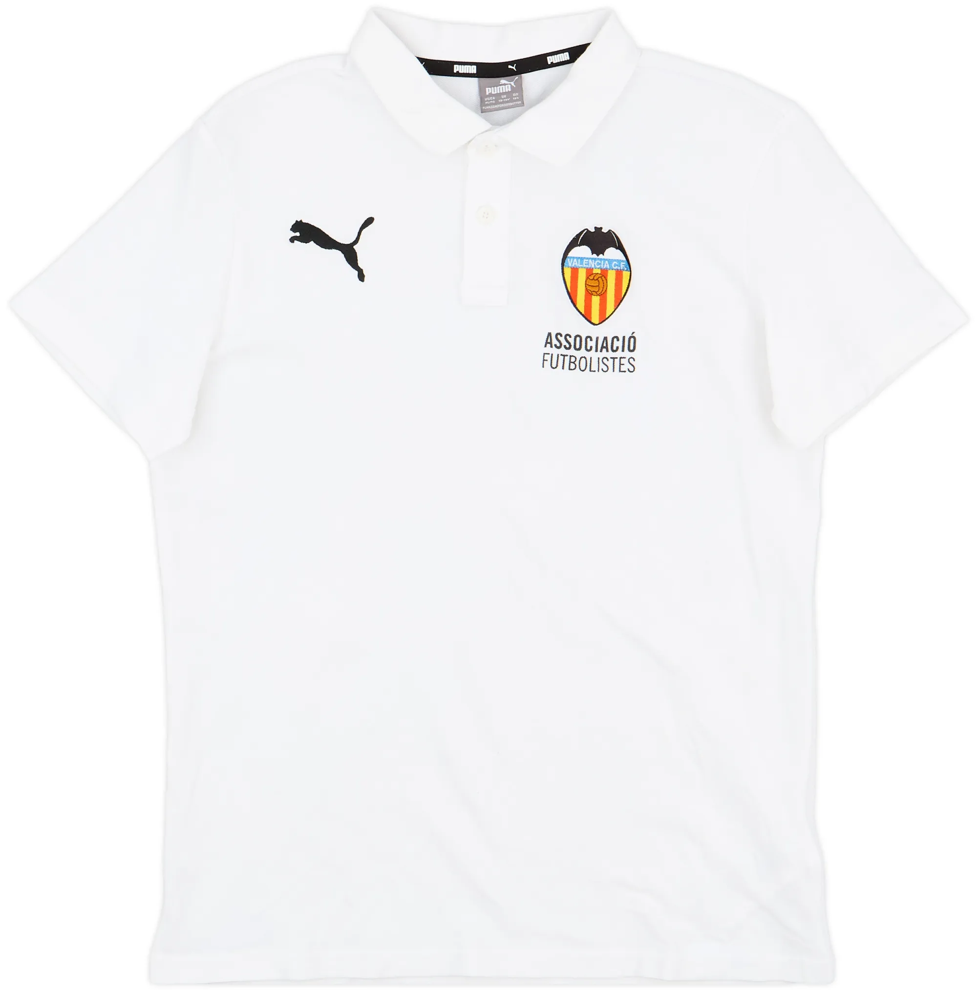 Puma Valencia Boys SS Home Shirt 2021/22