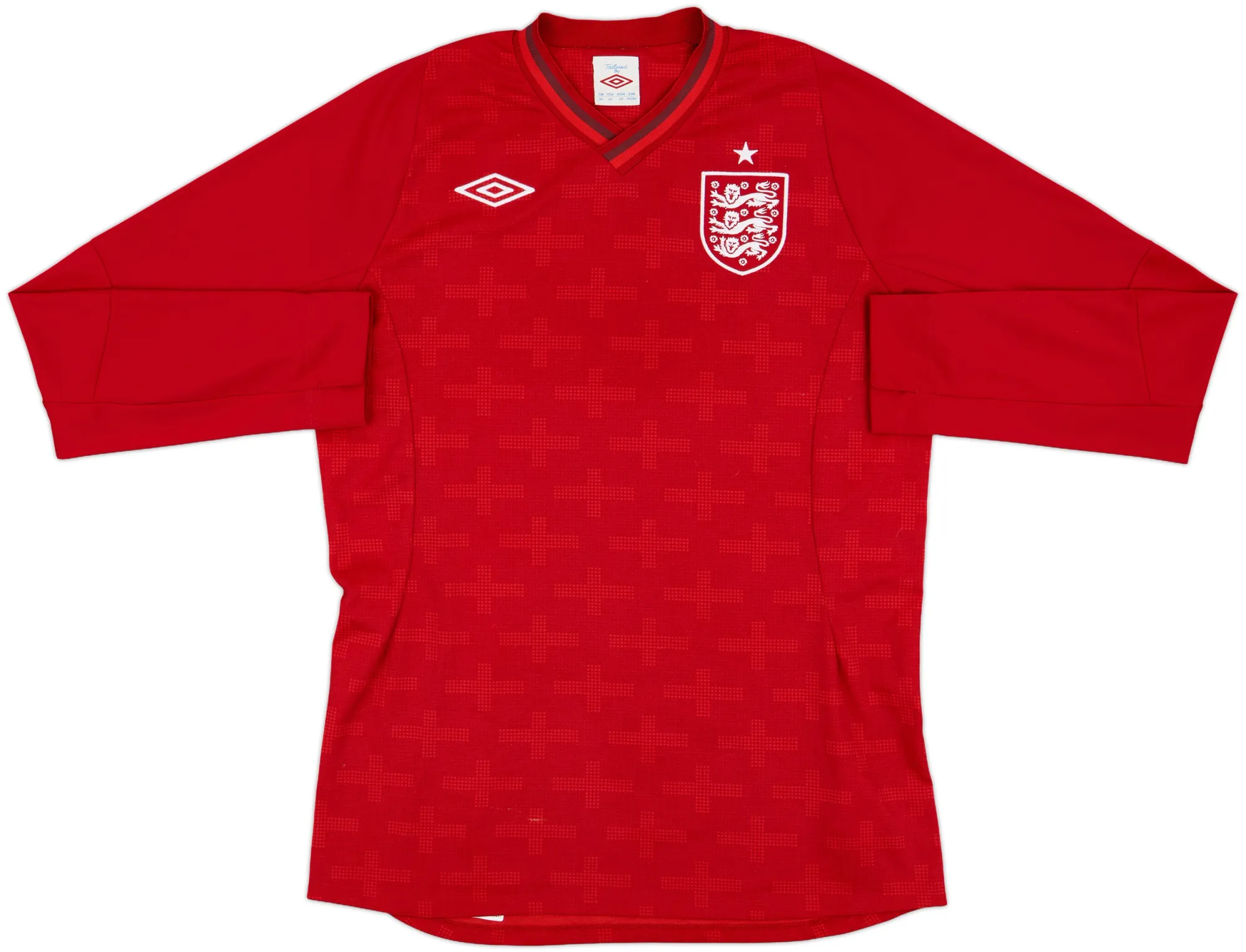Umbro England Mens LS Goalkeeper Home Shirt 2012