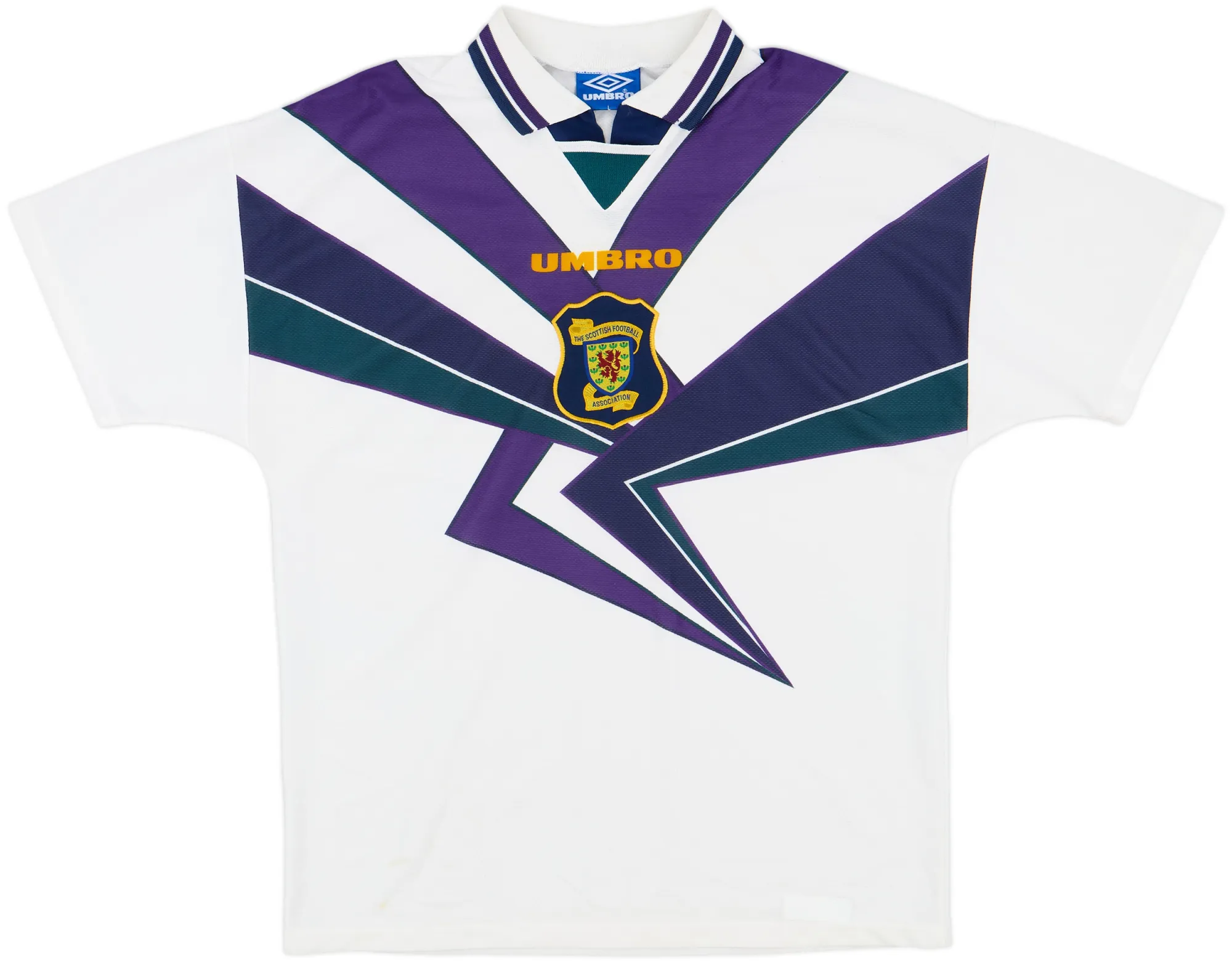 Umbro Scotland Mens SS Away Shirt 1995