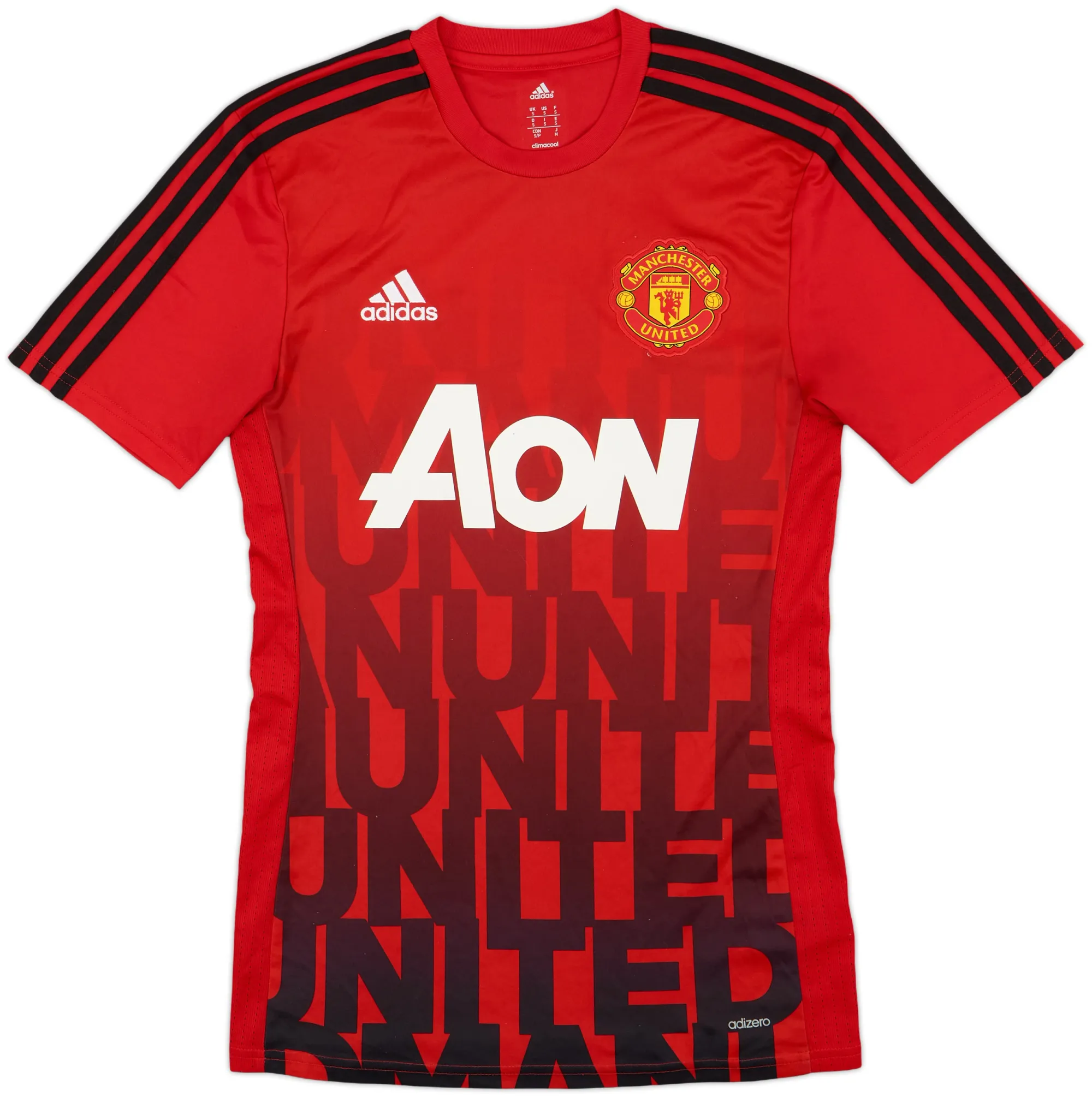 adidas Manchester United Mens SS Home Shirt 2015/16