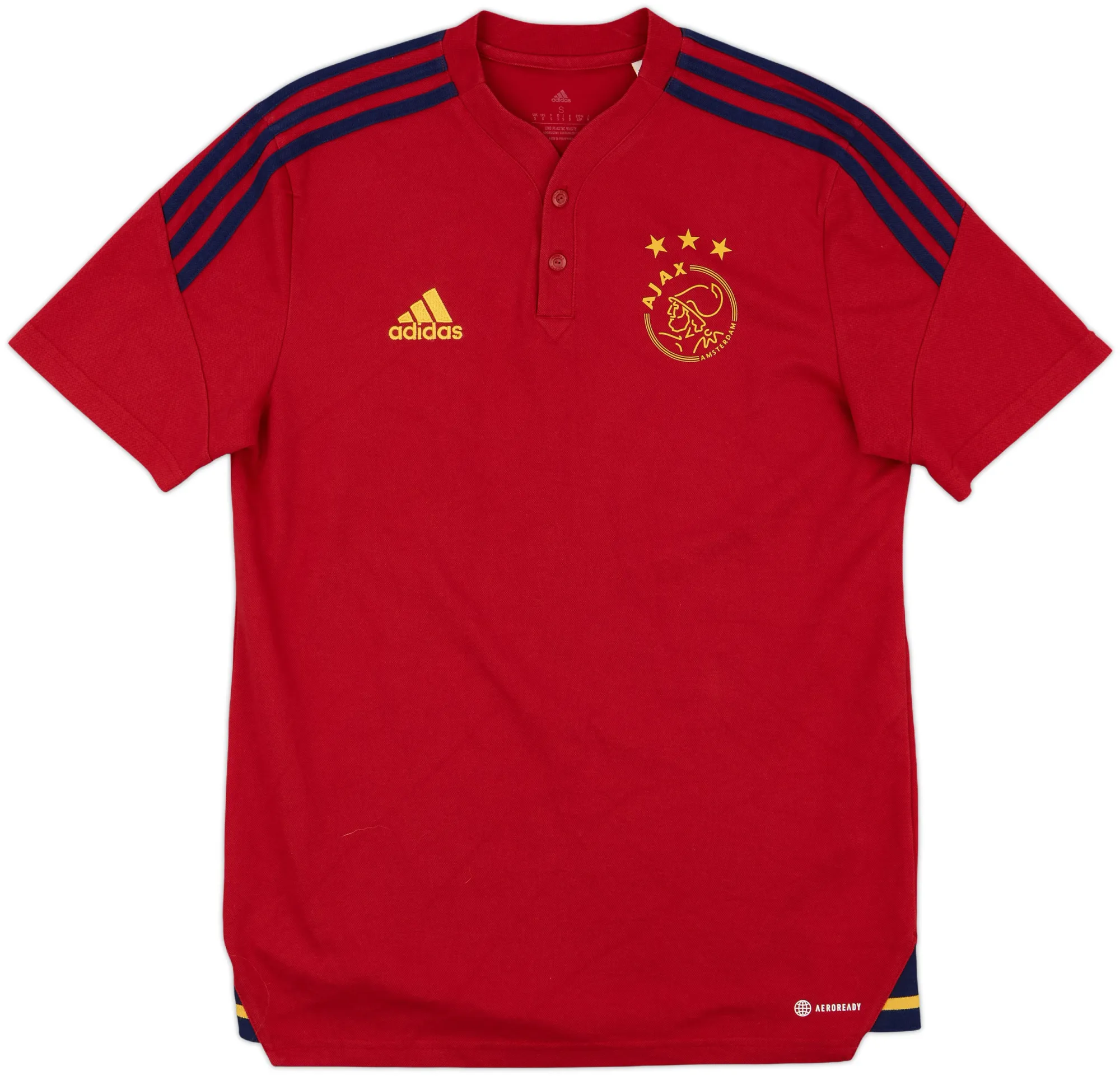 2022-23 Ajax adidas Polo Shirt - 10/10 - (S)