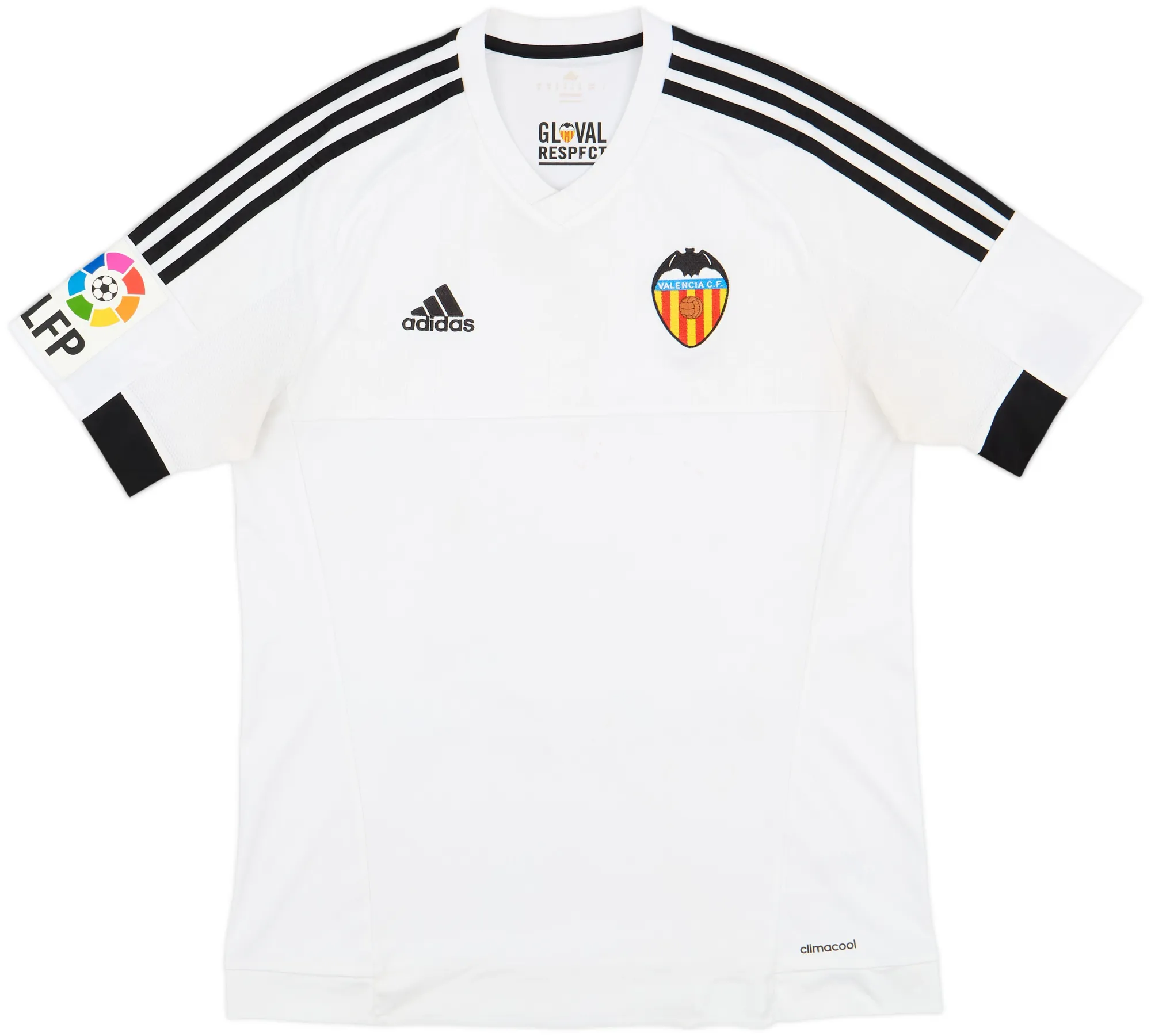 adidas Valencia Mens SS Home Shirt 2015/16