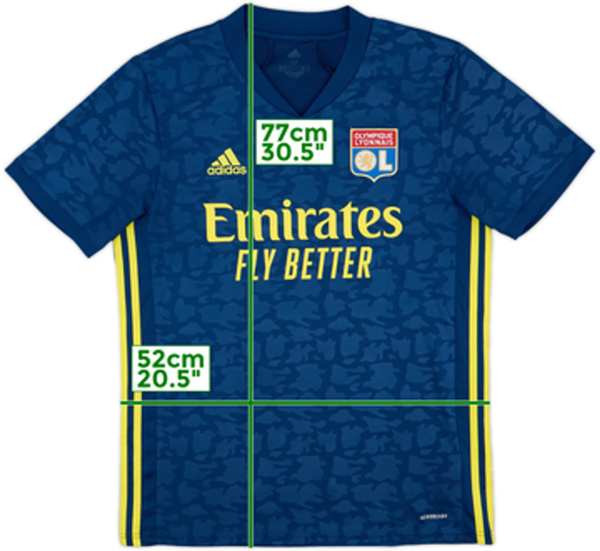 adidas Lyon Mens SS Third Shirt 2020/21