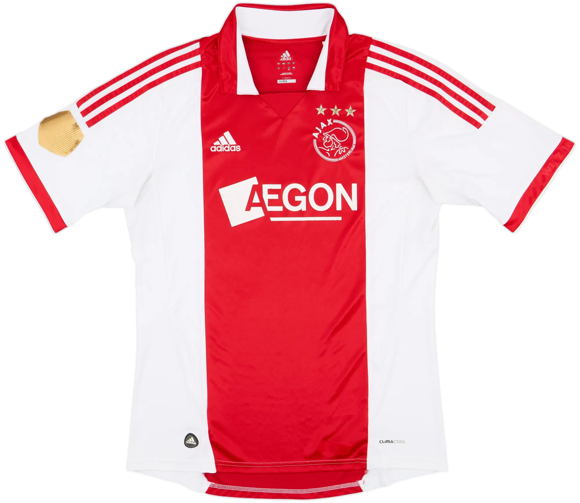 adidas Ajax Mens SS Home Shirt 2011/12