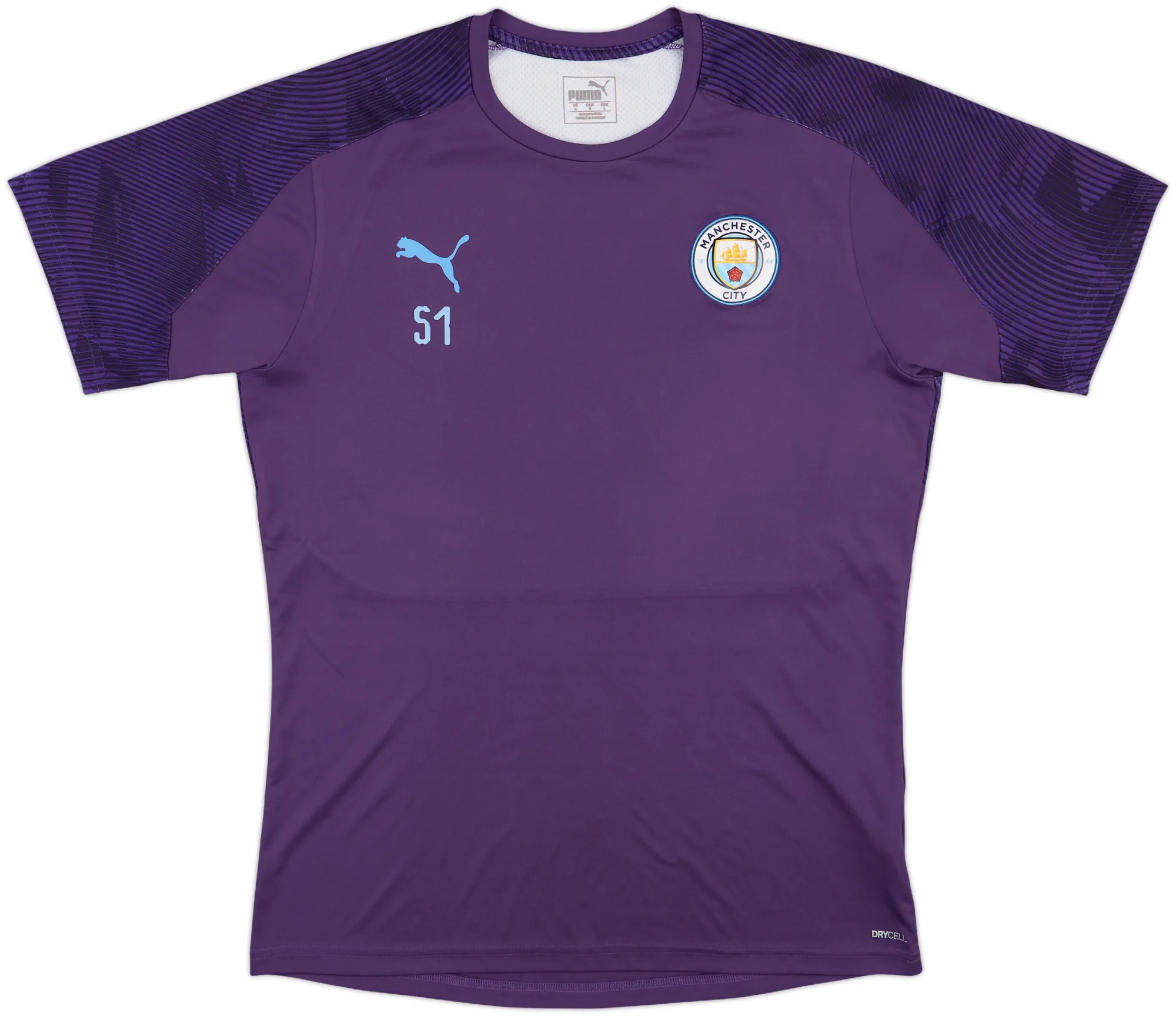 Puma Manchester City Mens SS Player Issue Home Shirt 2019/20