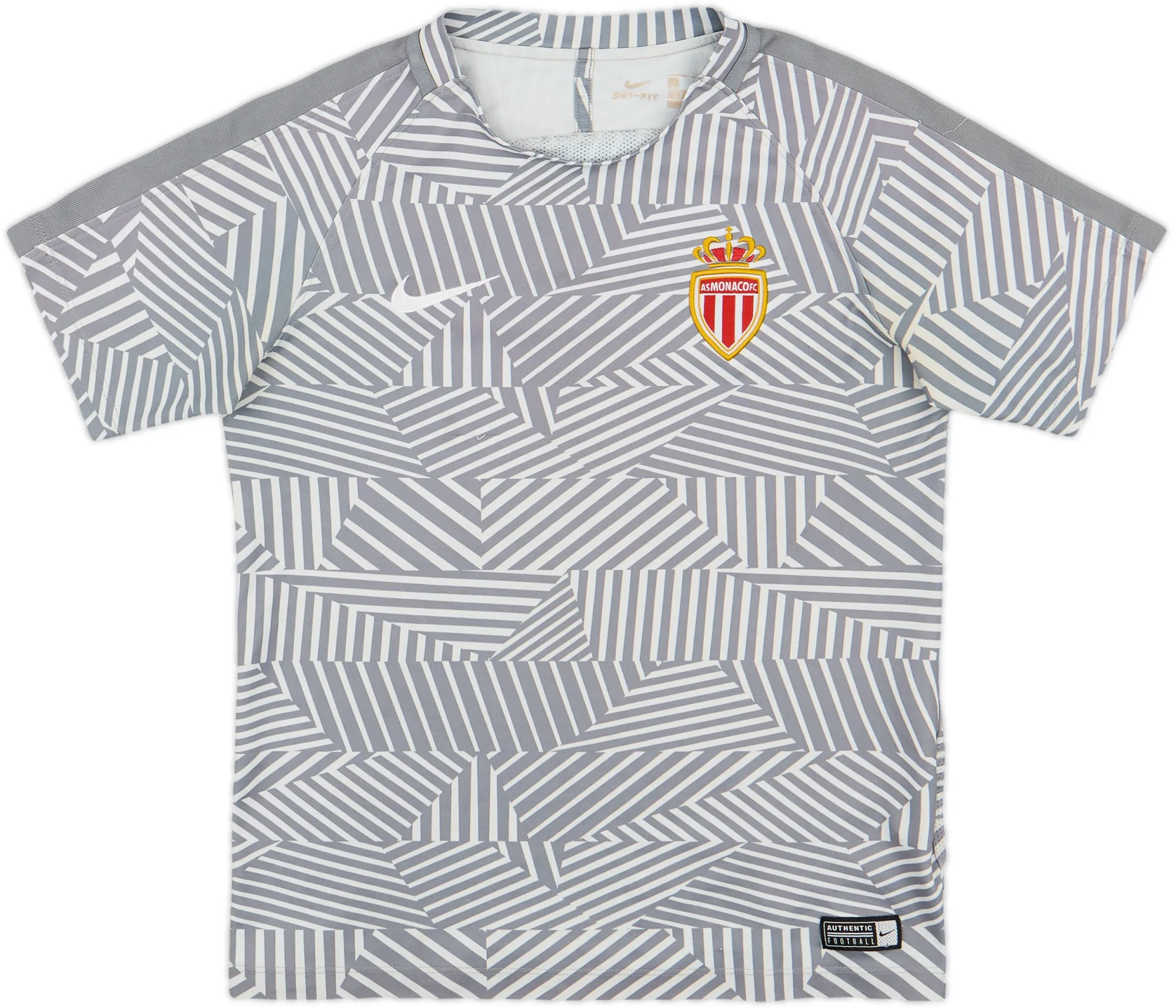 Nike Monaco Boys SS Home Shirt 2016/17