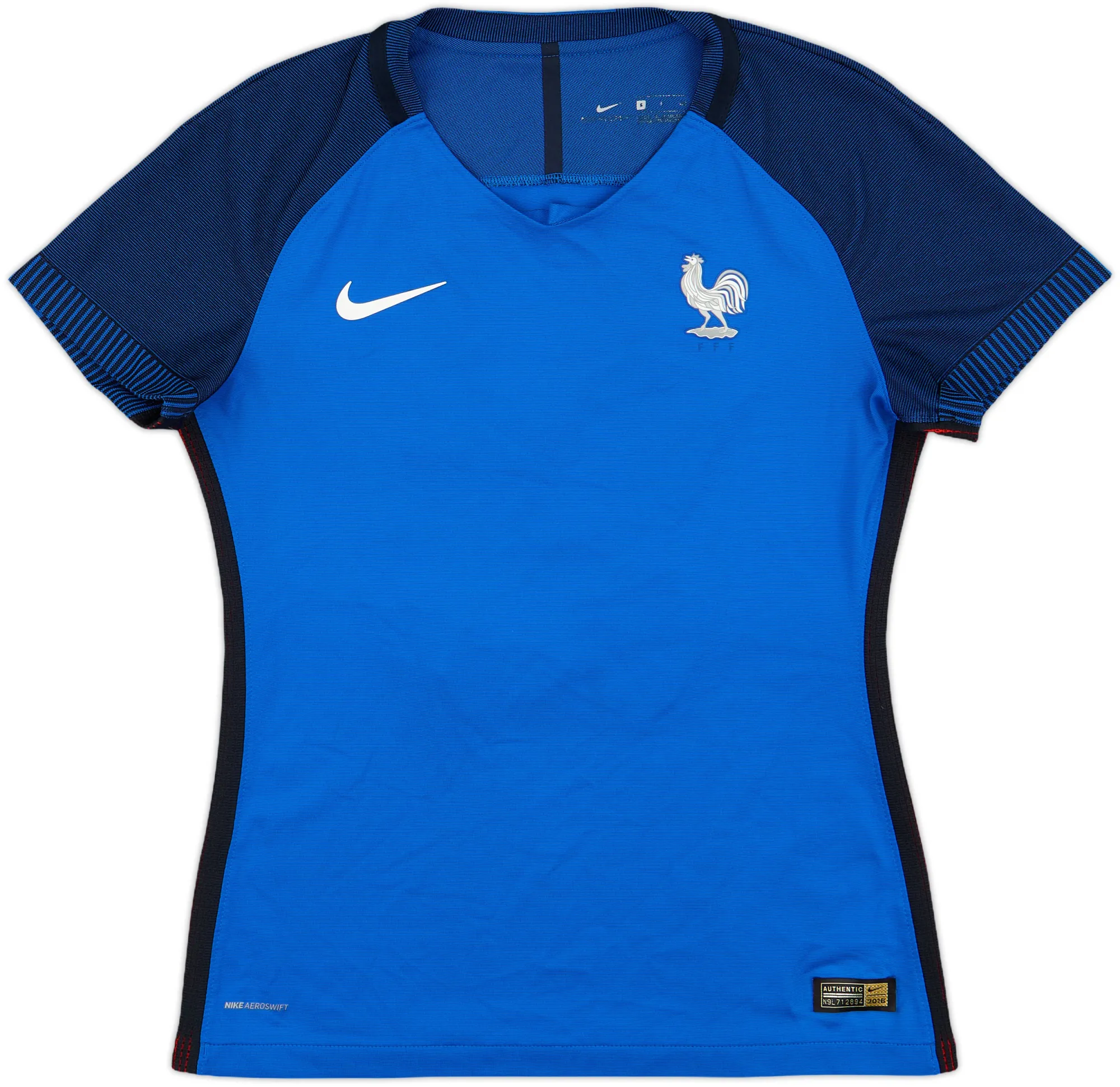 Nike France Womens SS Player Issue Home Shirt 2016