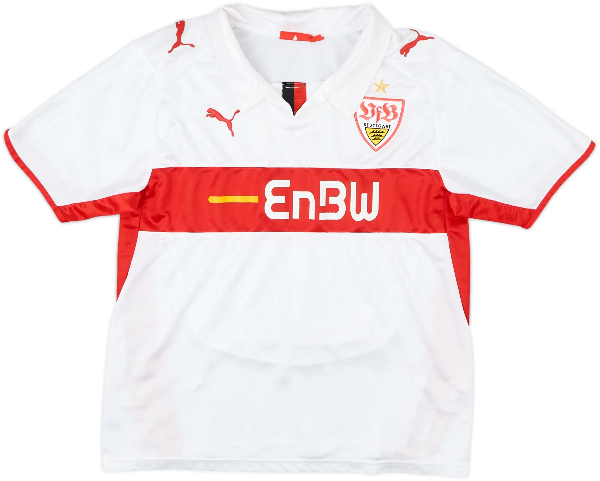 Puma Stuttgart Boys SS Home Shirt 2008/09