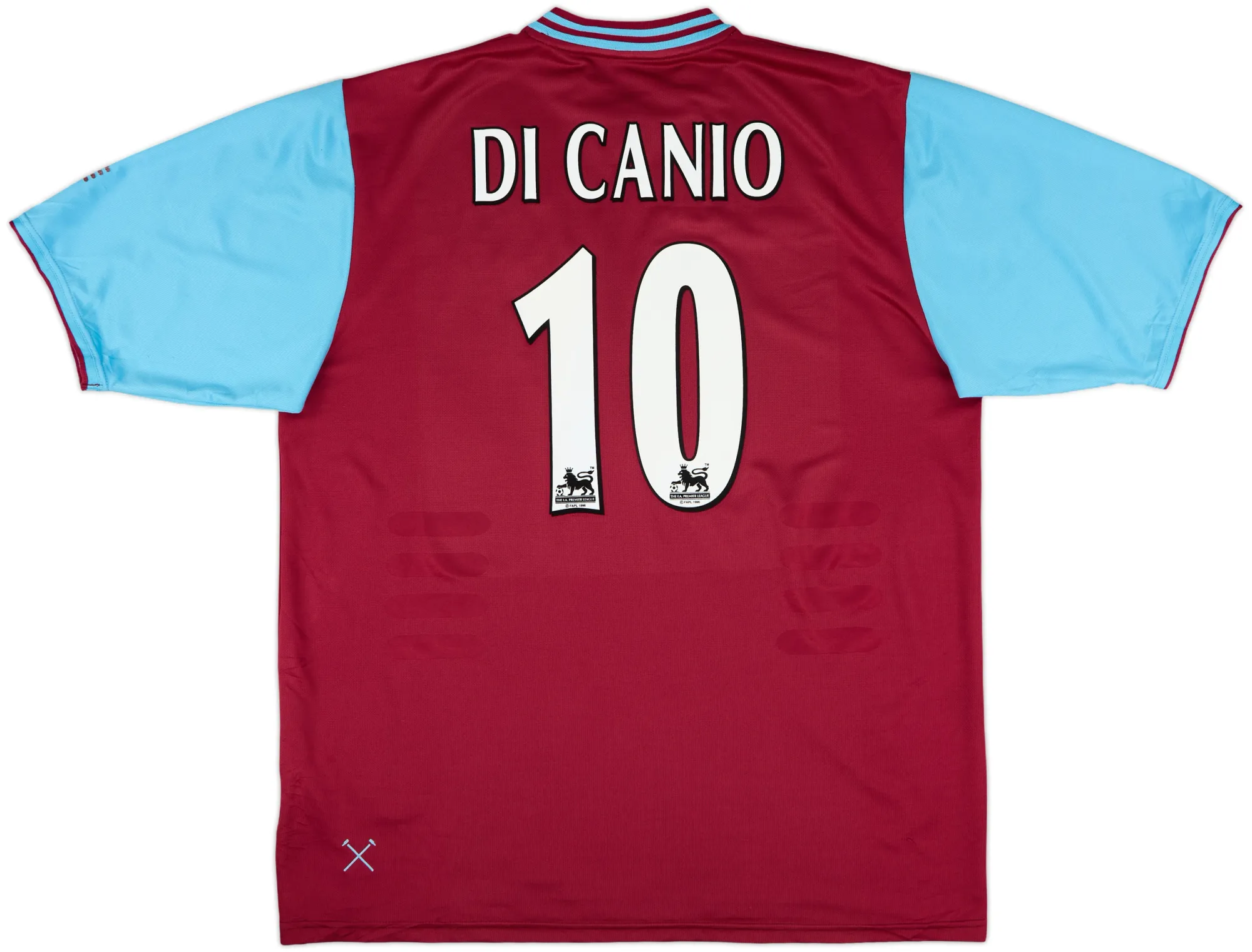 Fila West Ham United Mens SS Home Shirt 2001/03