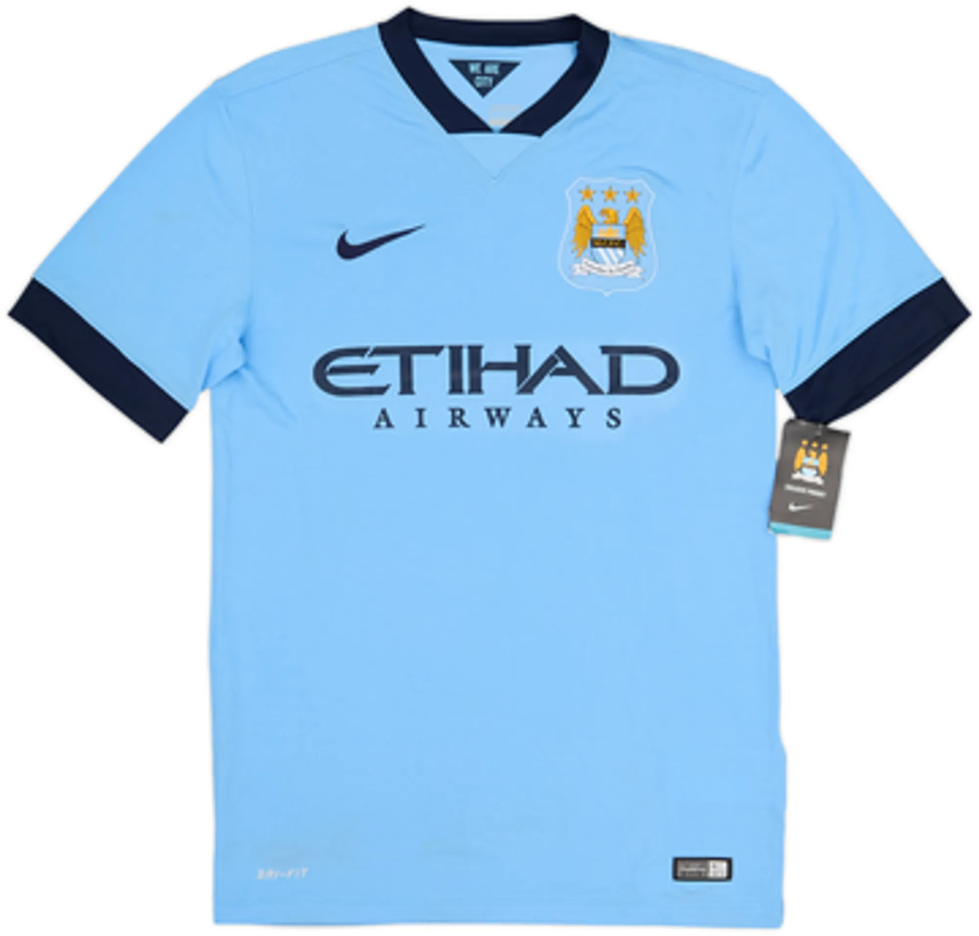 Nike Manchester City Mens SS Home Shirt 2014/15