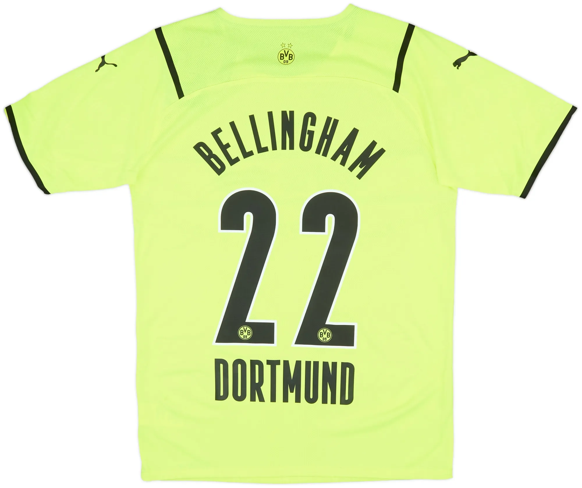 Puma Borussia Dortmund Mens SS Player Issue Home European Shirt 2021/22