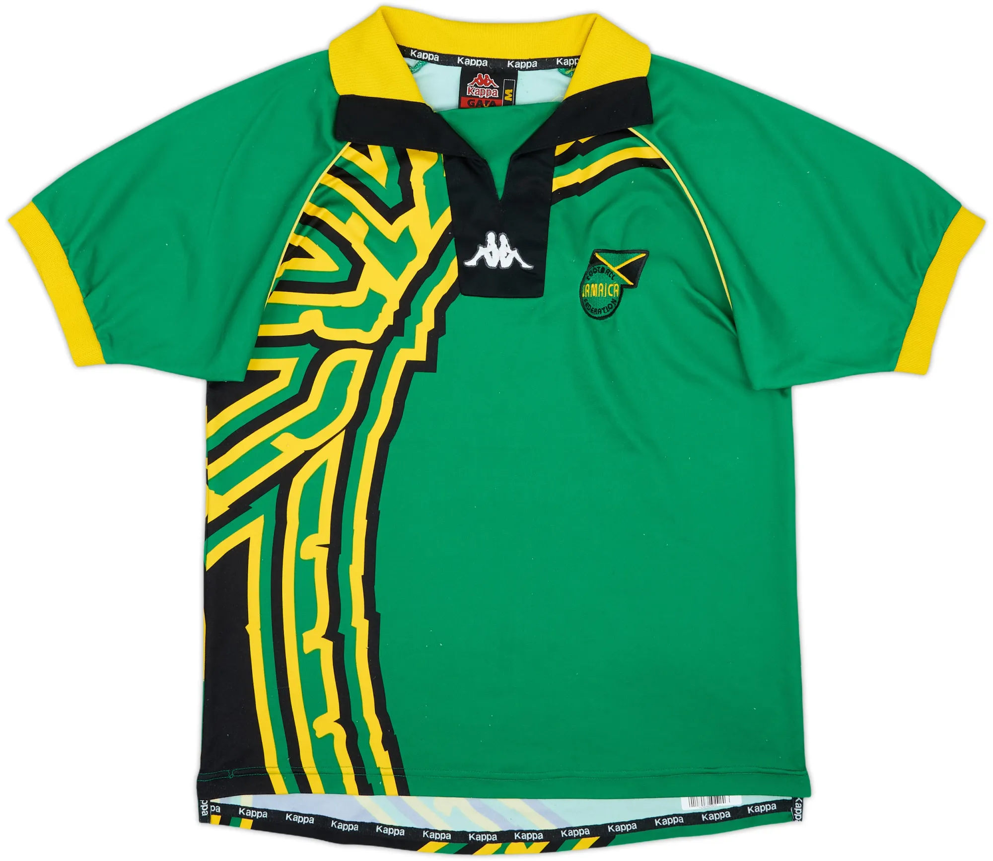 Kappa Jamaica Mens SS Away Shirt 1998
