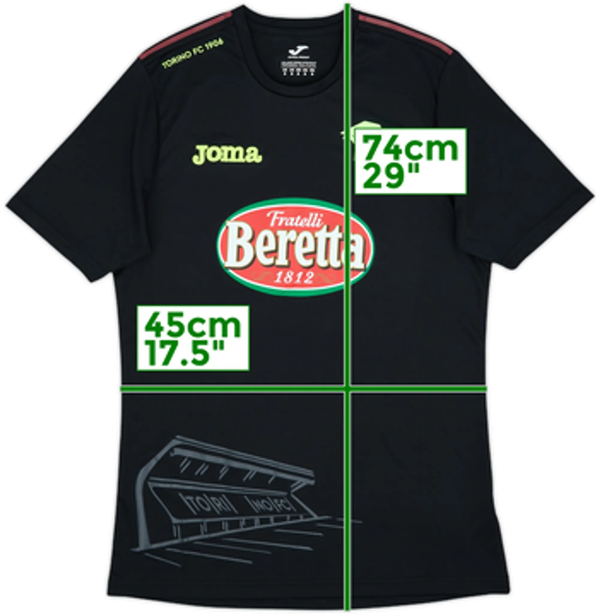 2022-23 Torino Joma Training Tee - 10/10 - (M)
