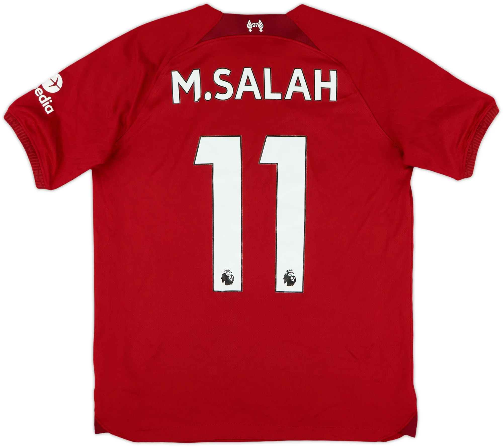 Nike Liverpool Boys SS Home Shirt 2022/23