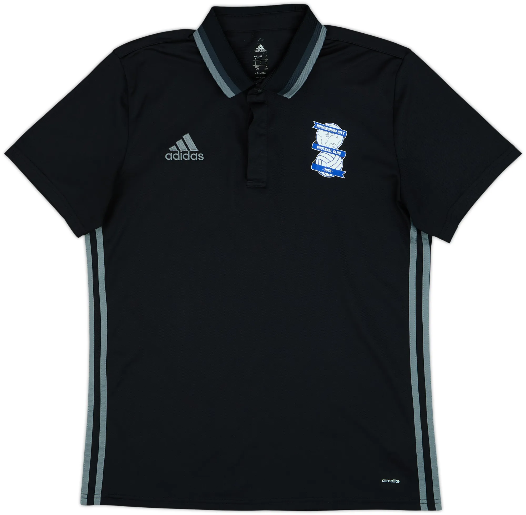 2018-19 Birmingham adidas Polo Shirt - 9/10 - (L)