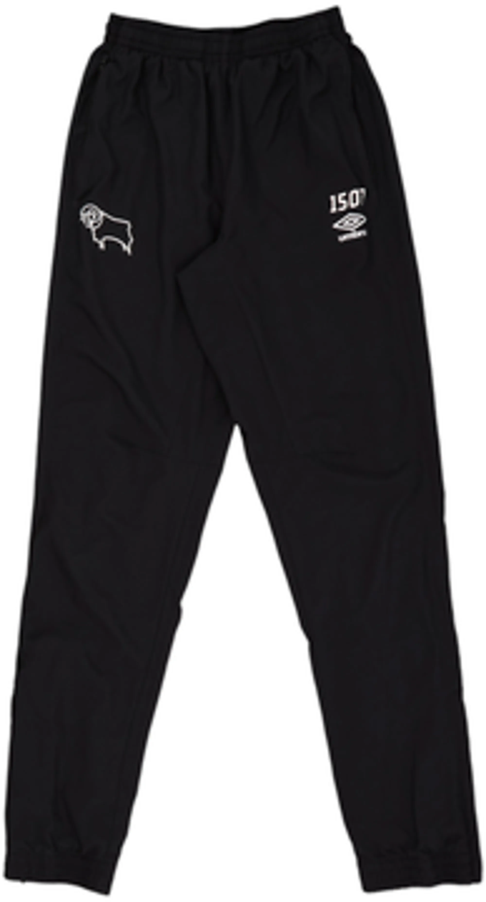 2018-19 Derby County Player Issue Umbro Track Pants/Bottoms #1507 - 10/10 - (S)