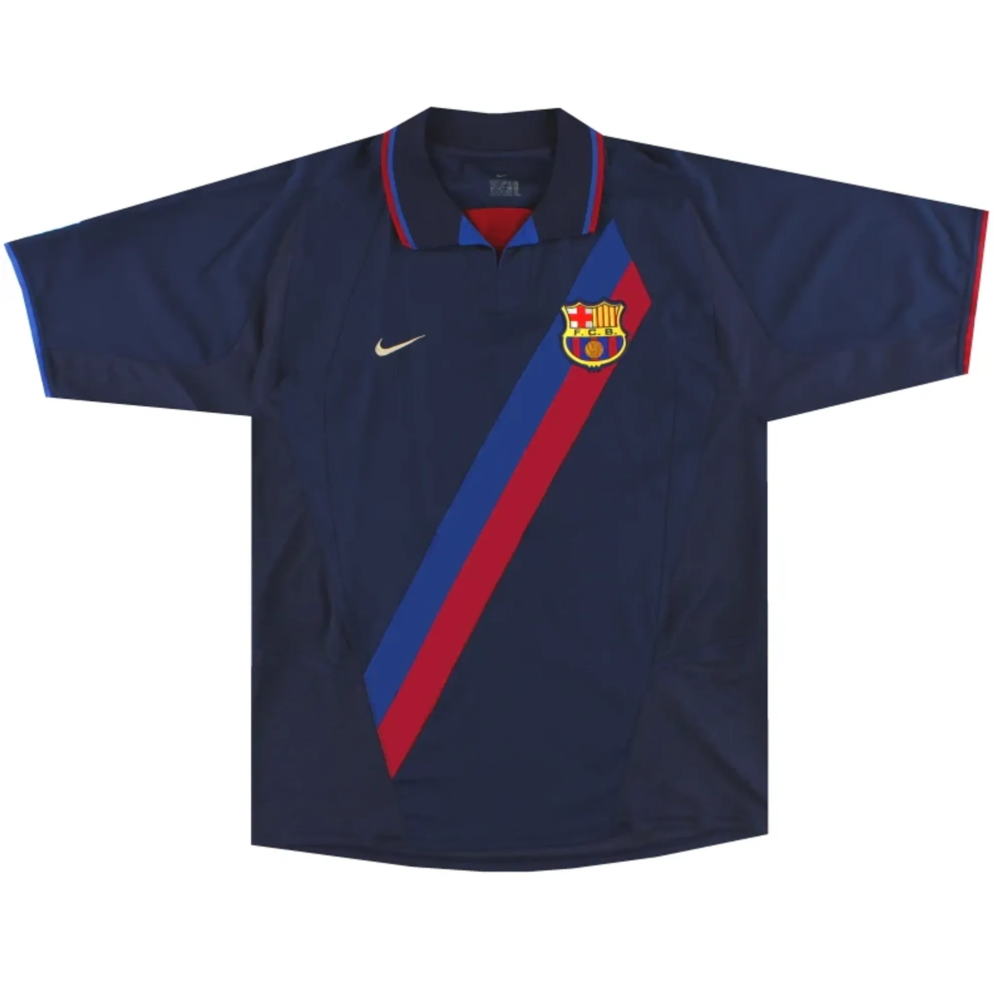 2002-04 Barcelona Nike Away Shirt *Mint* XL - Barcelona / Mint 