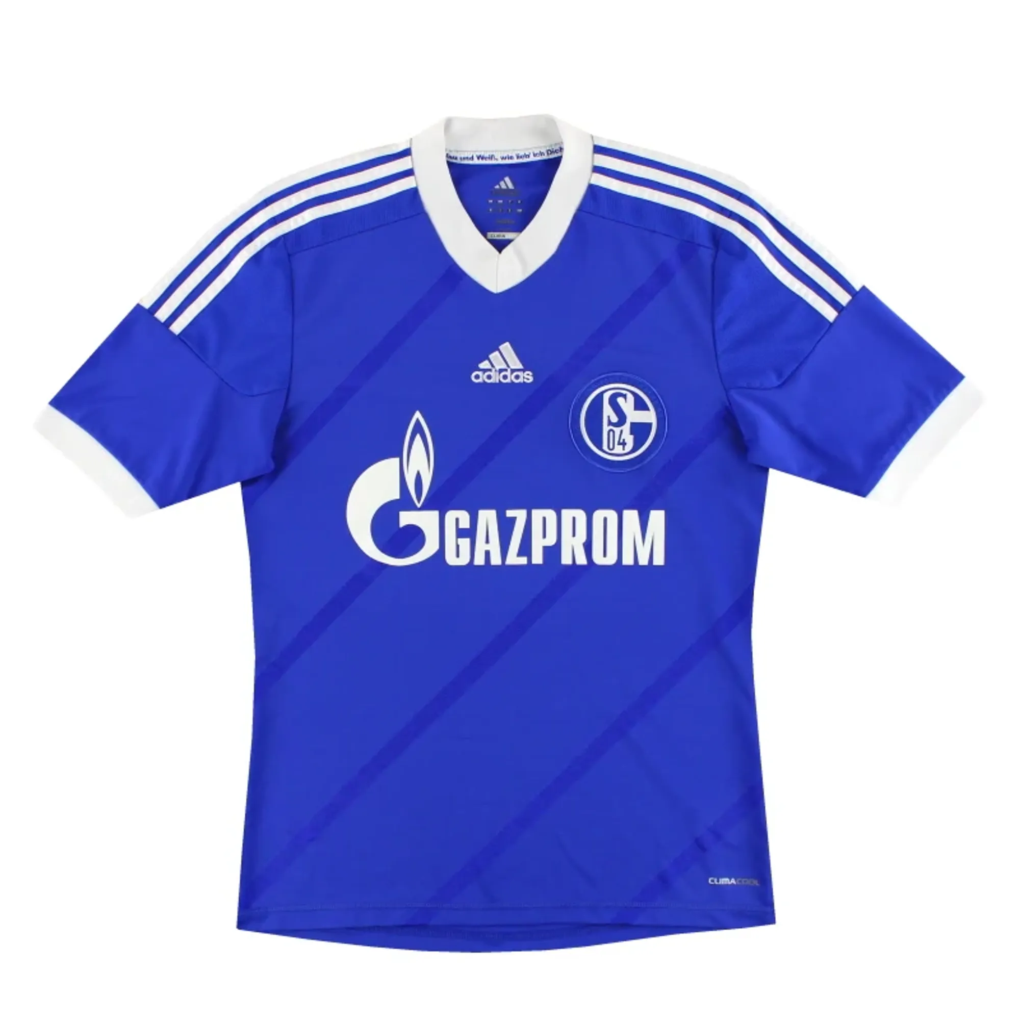 2012-14 Schalke adidas Home Shirt S - Schalke / Excellent