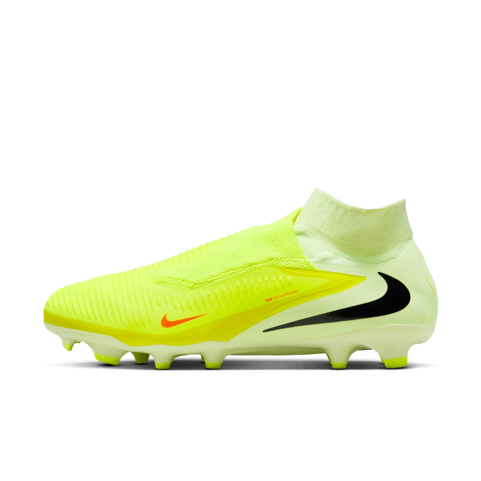 Nike Phantom 6 High Pro Firm-Ground Football Boot - Orange