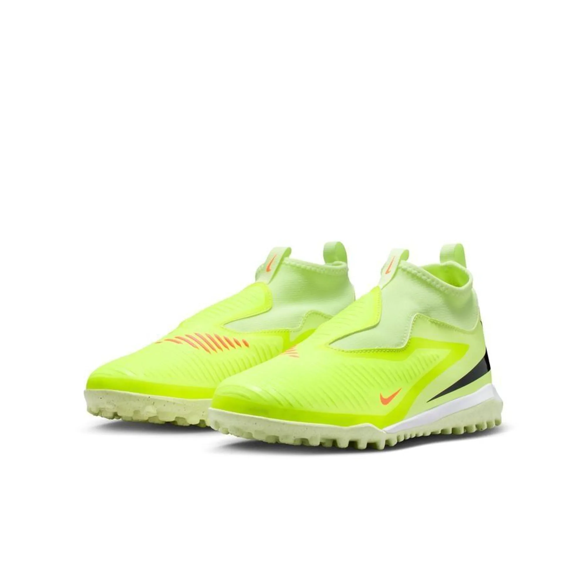 Nike Phantom 6 Academy High Cut Tf Max Voltage - Limelight/Black/Hyper Crimson Kids - ['Green']