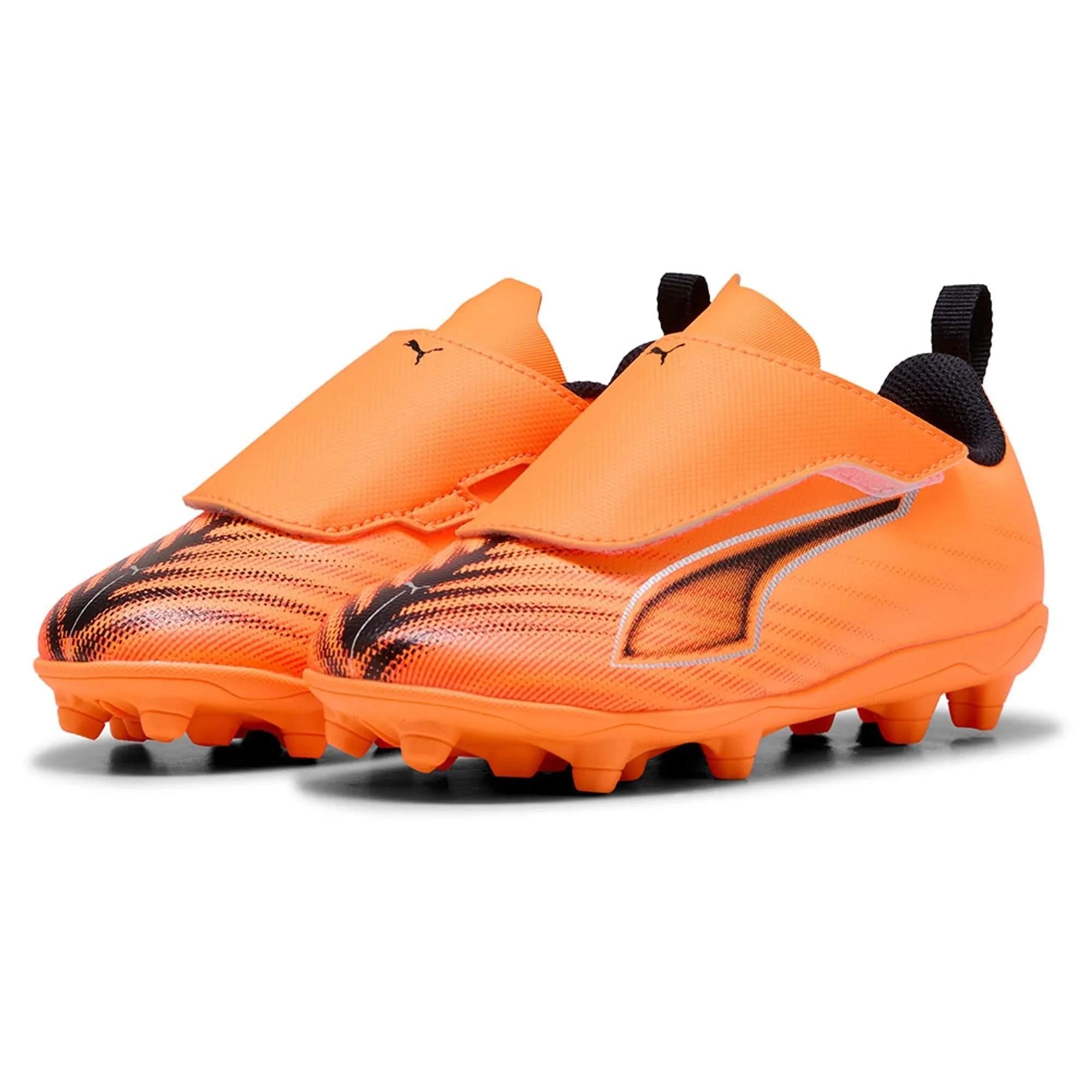Puma Ultra 6 Play Velcro Fg/Ag Hot Pursuit - ['Orange']