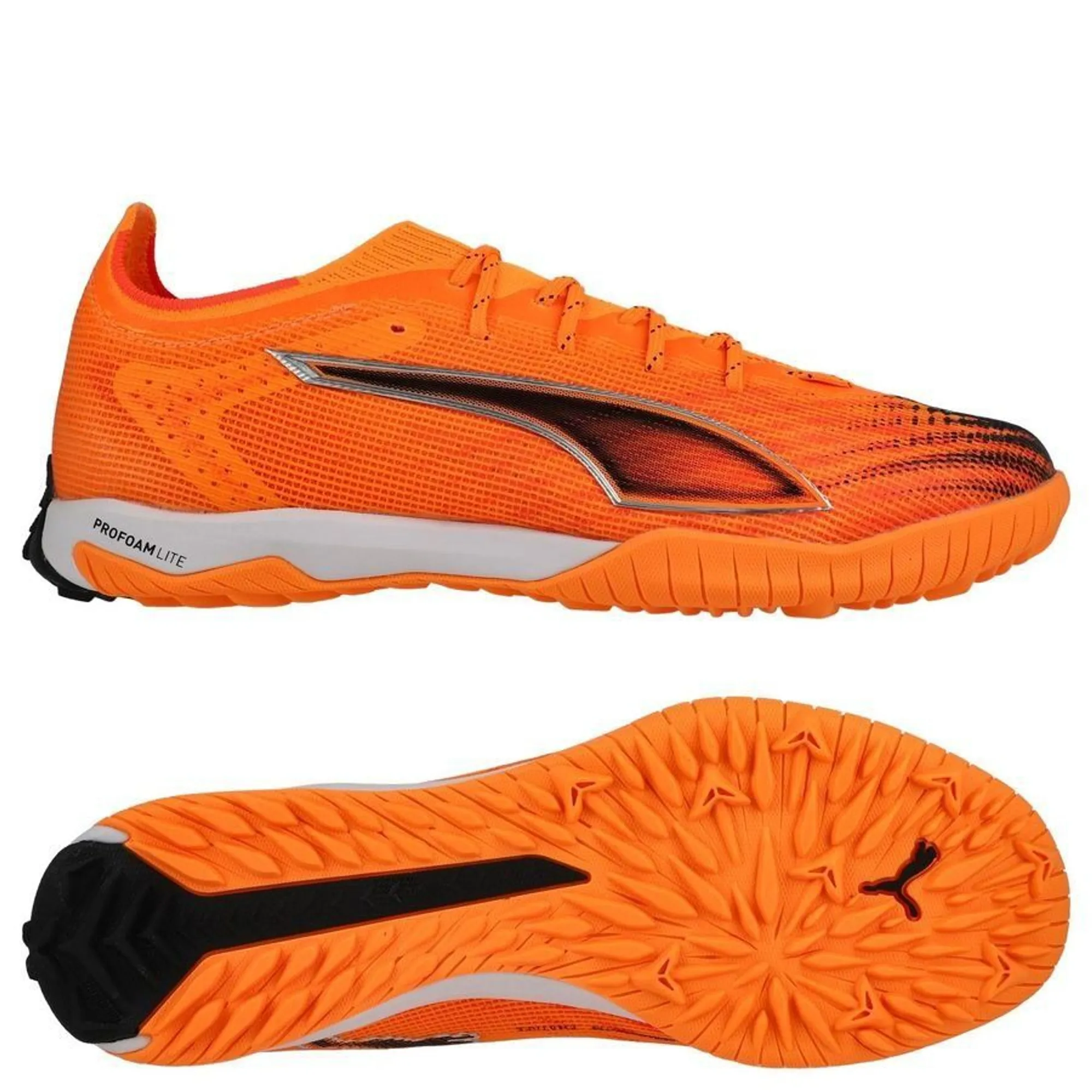 PUMA Ultra 6 Pro Cage TT Football Boots Unisex, Heat Fire/Black/Glowing Red