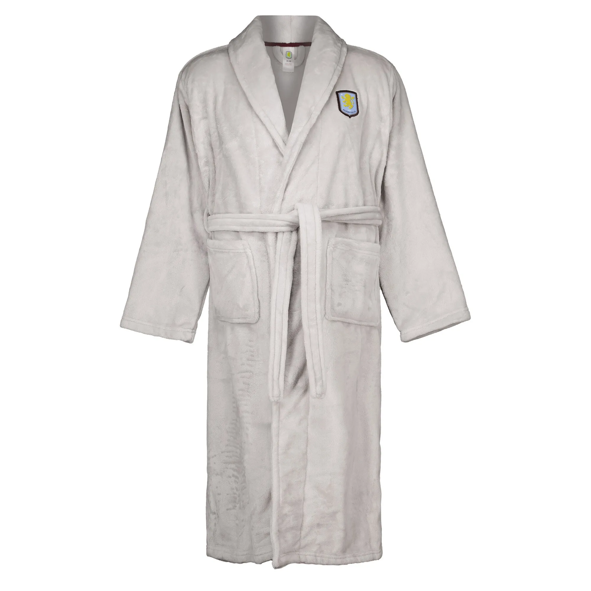 Aston Villa Dressing Gown - Grey - Girls
