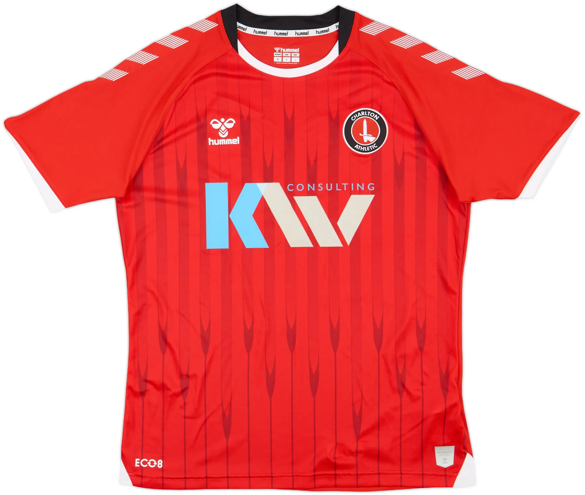 Hummel Charlton Athletic Mens SS Home Shirt 2021/22