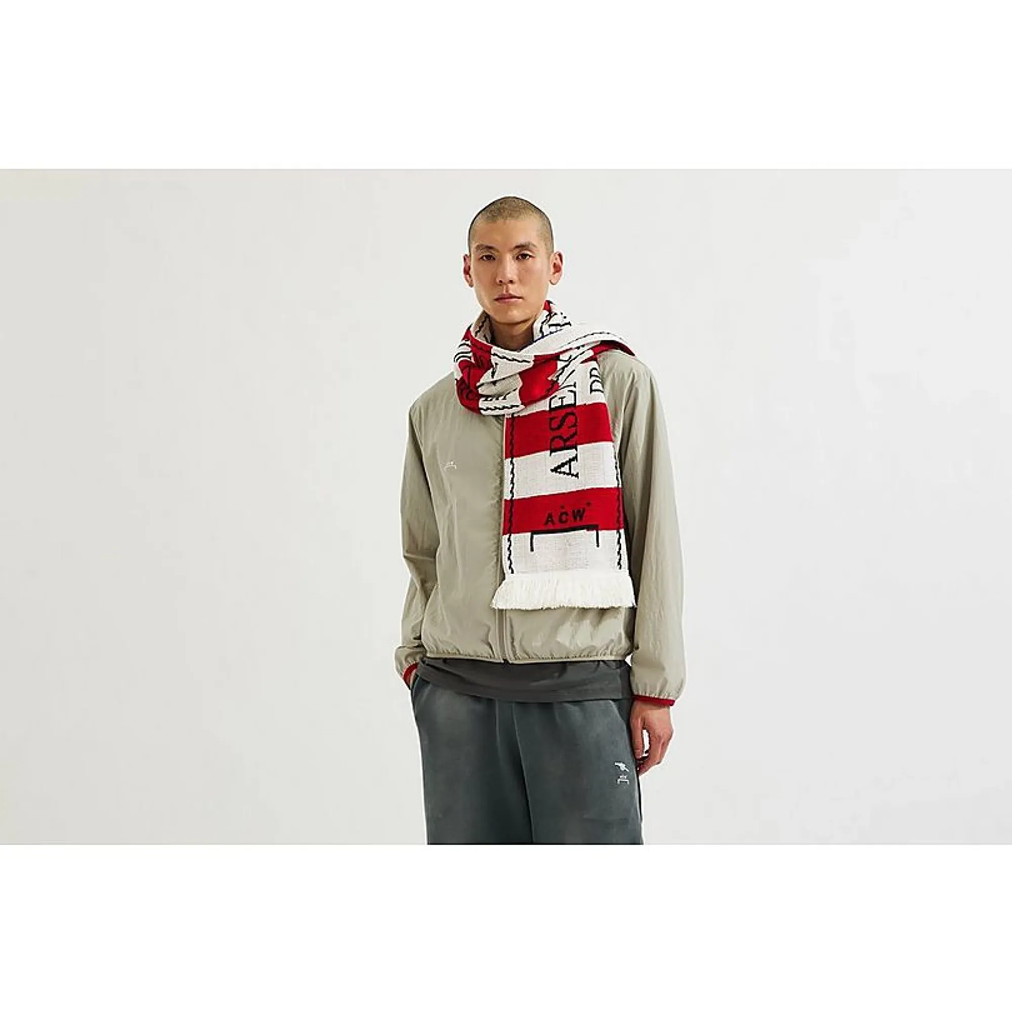 Arsenal x A-COLD-WALL* Derby Red Scarf, Red