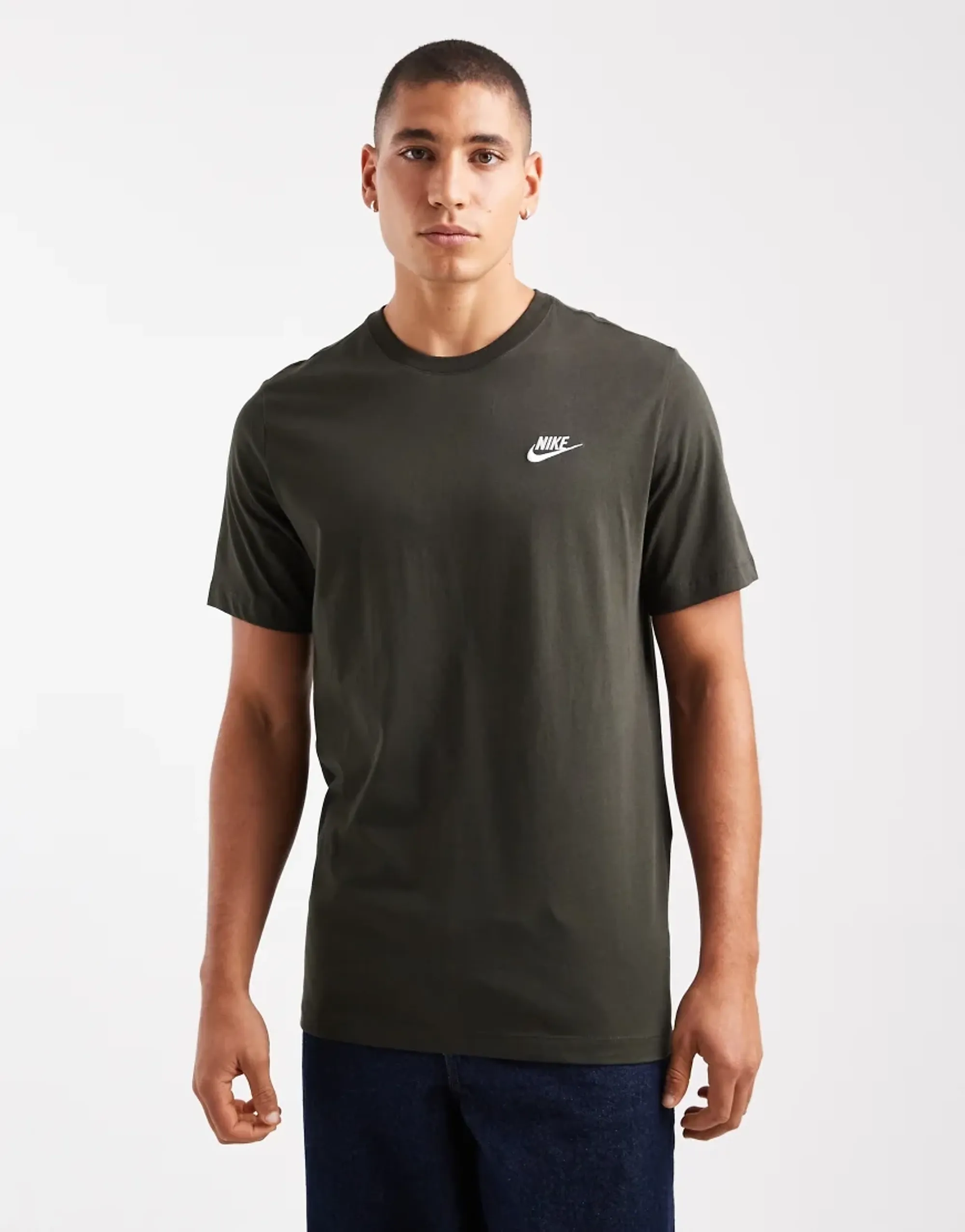 Nike Sportswear Club T-Shirt - Green - Mens