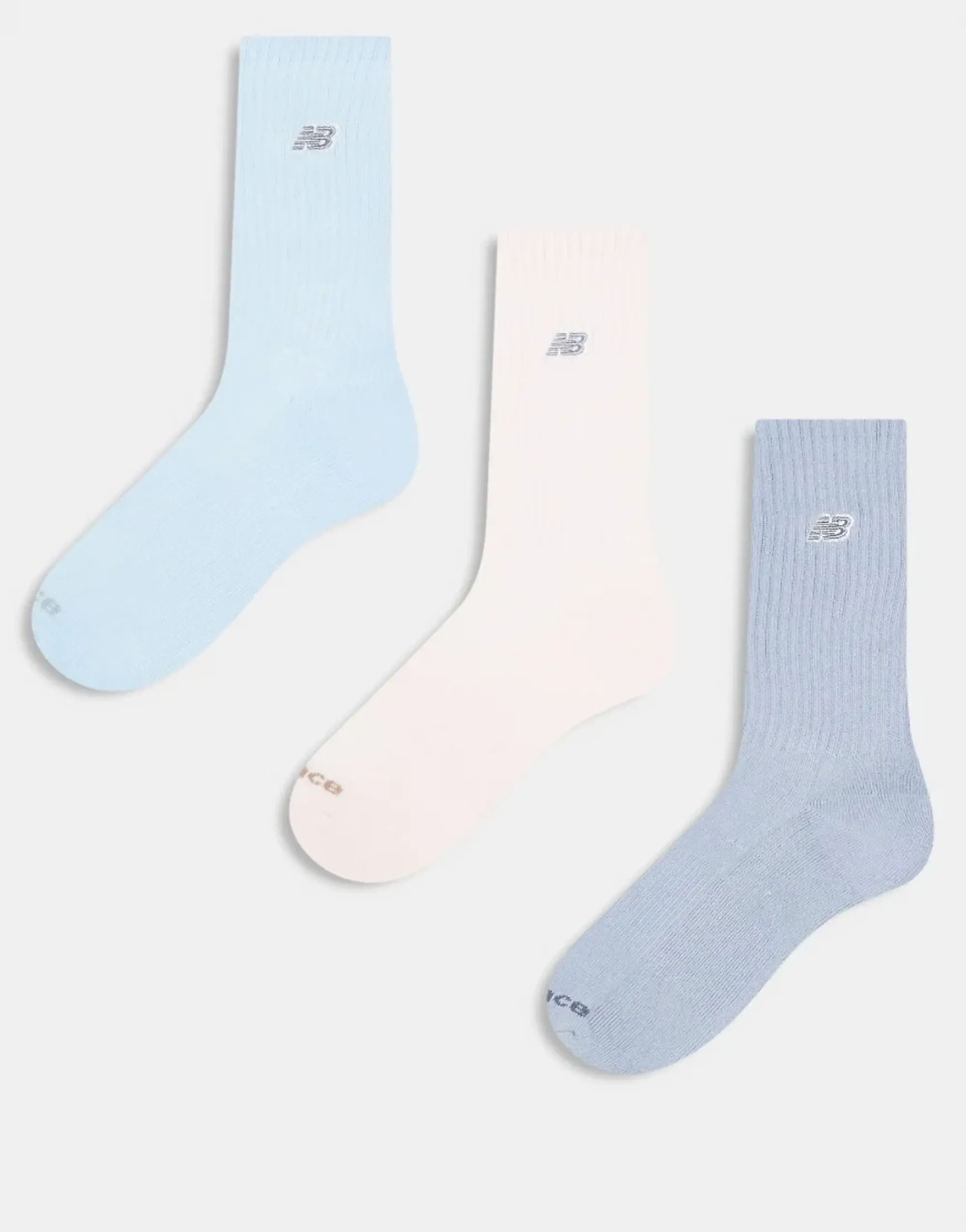 New Balance 3 Pack Socks, Multi