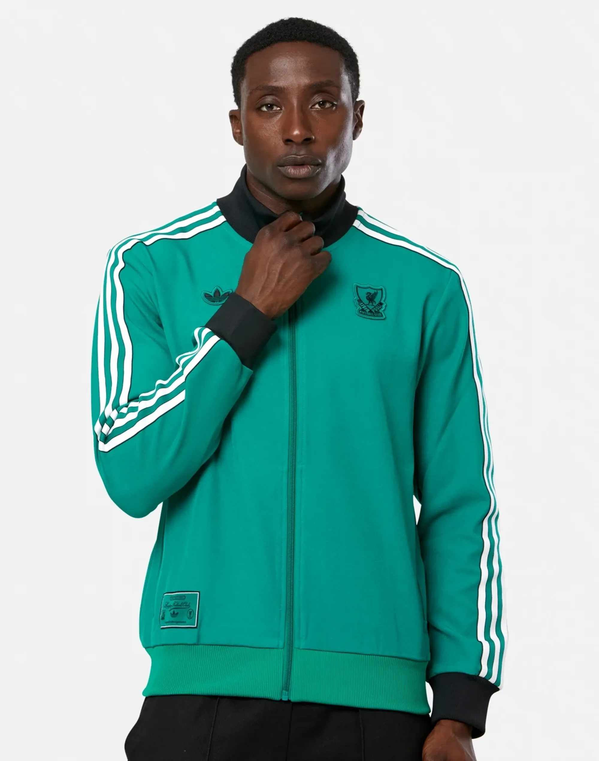 adidas Originals Liverpool FC Icons Track Top - Green - Mens