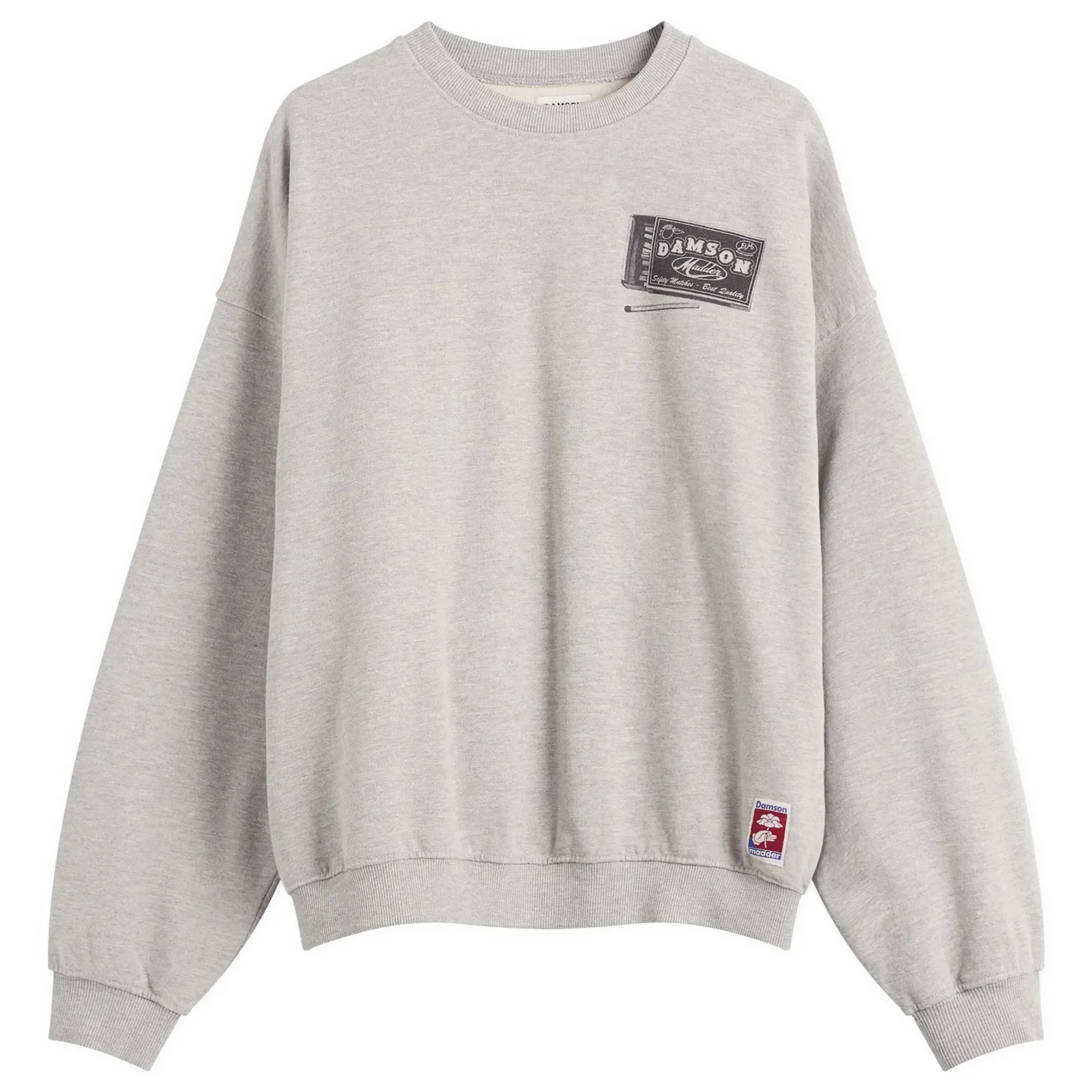 Damson Madder Women's DM General Store Sweatshirt Grey