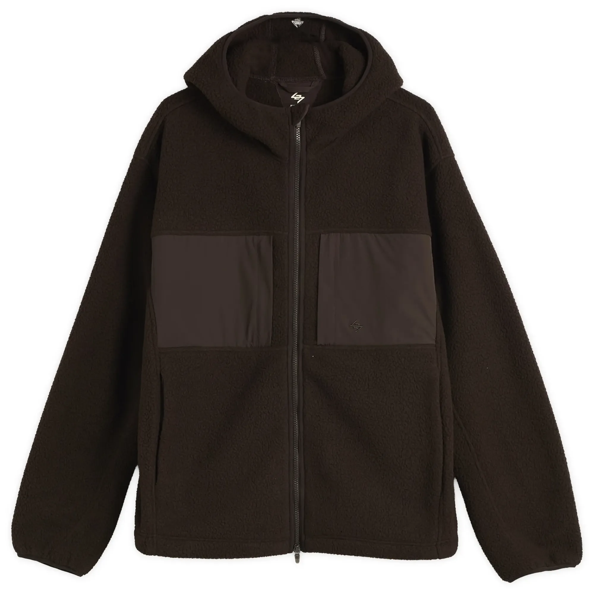 Represent Men's 247 Borg Fleece Jacket Chocolate Torte