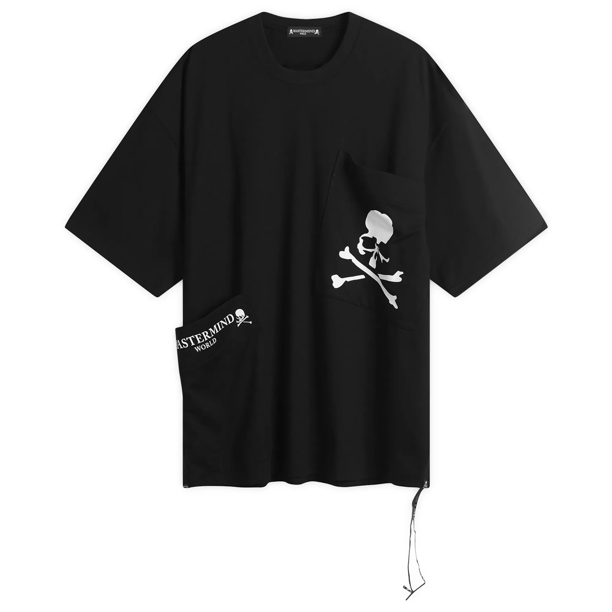 MASTERMIND WORLD Men's Multi Pocket Short Sleeve T-Shirt Black