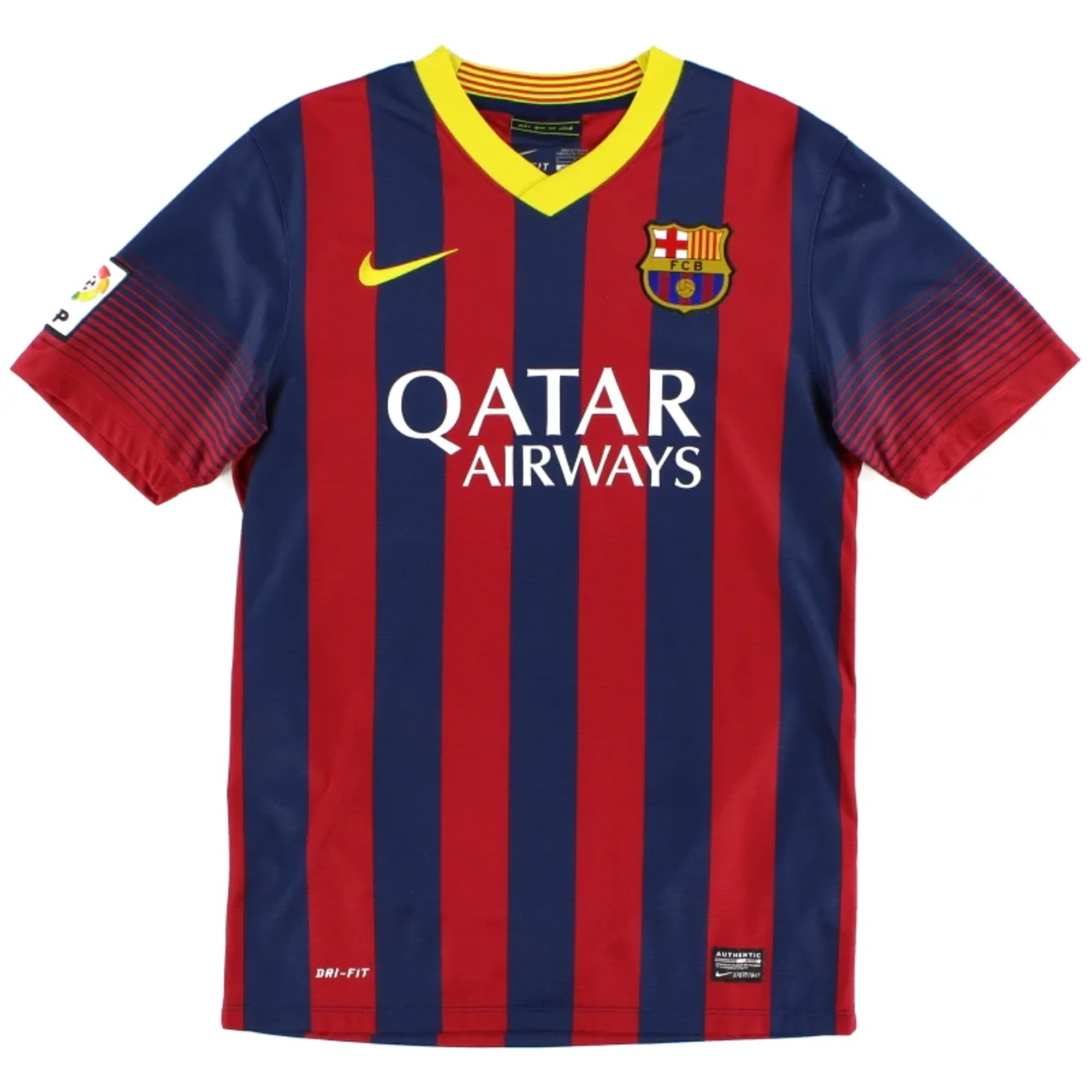2013-14 Barcelona Nike Home Shirt XL - Barcelona / Excellent 