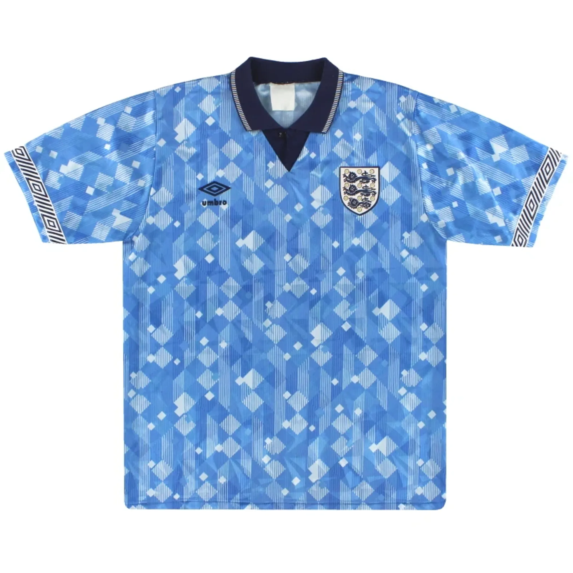 1990-92 England Umbro Third Shirt M - England / Excellent 