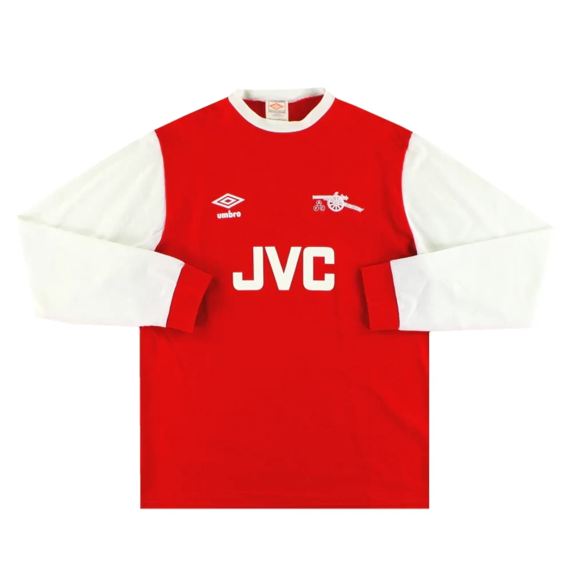 1978-81 Arsenal Umbro Home Shirt L/S Y - Arsenal / Excellent 