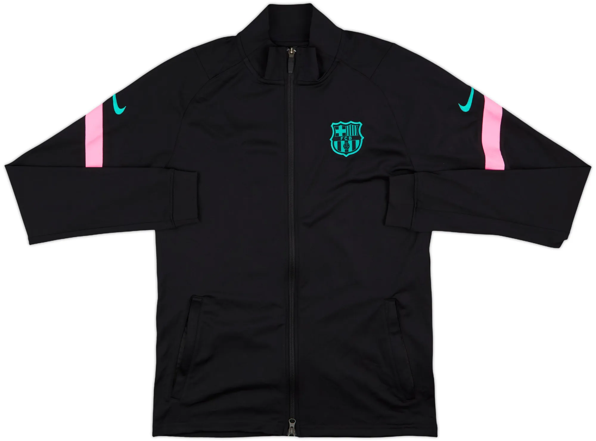 2020-21 Barcelona Nike Track Jacket - 8/10 - (M)