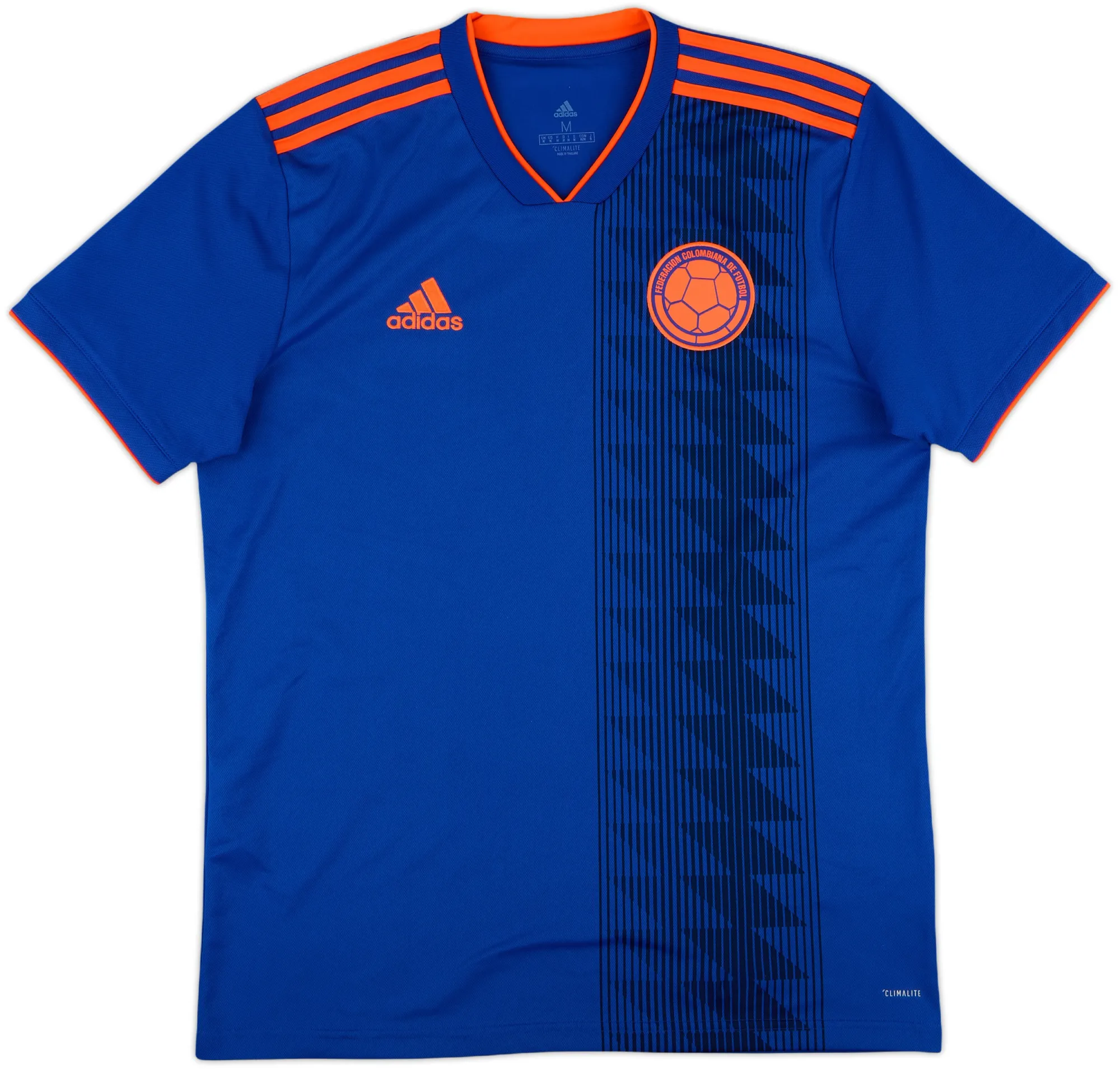 adidas Colombia Mens SS Away Shirt 2018