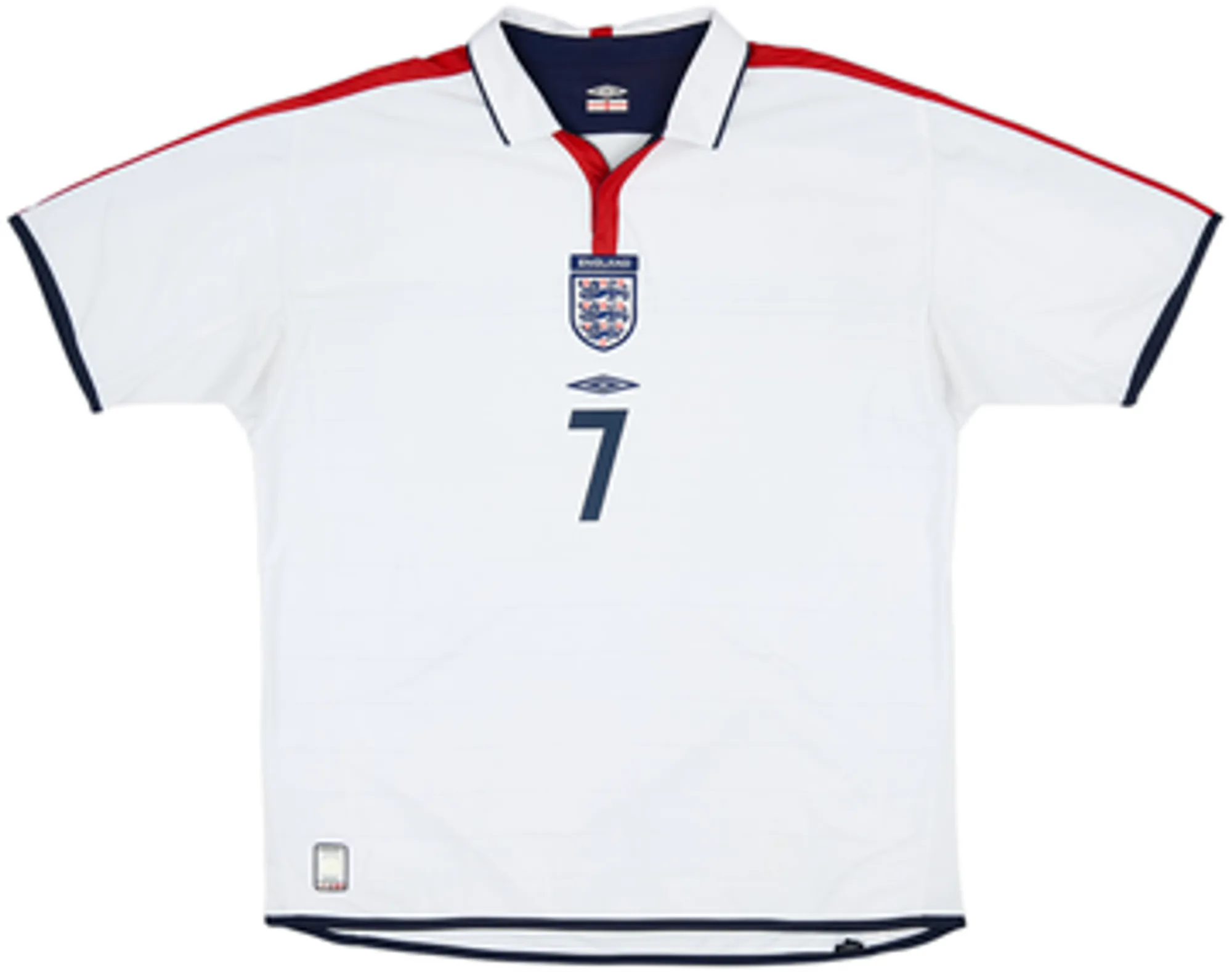 Umbro England Mens SS Home Shirt 2003