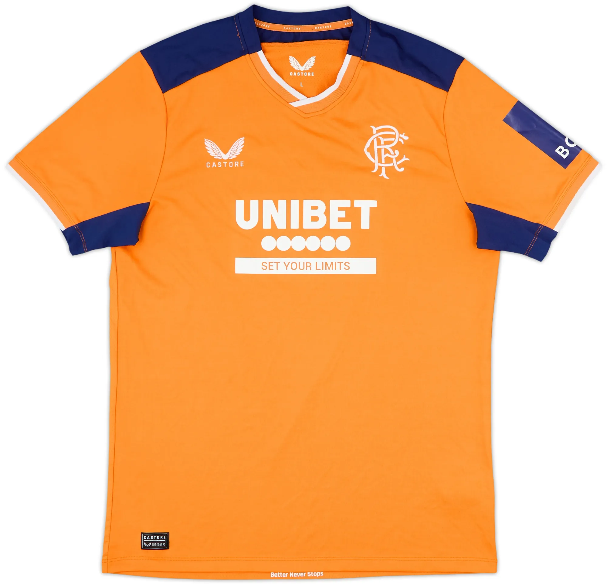 Castore Rangers Mens SS Third Shirt 2022/23