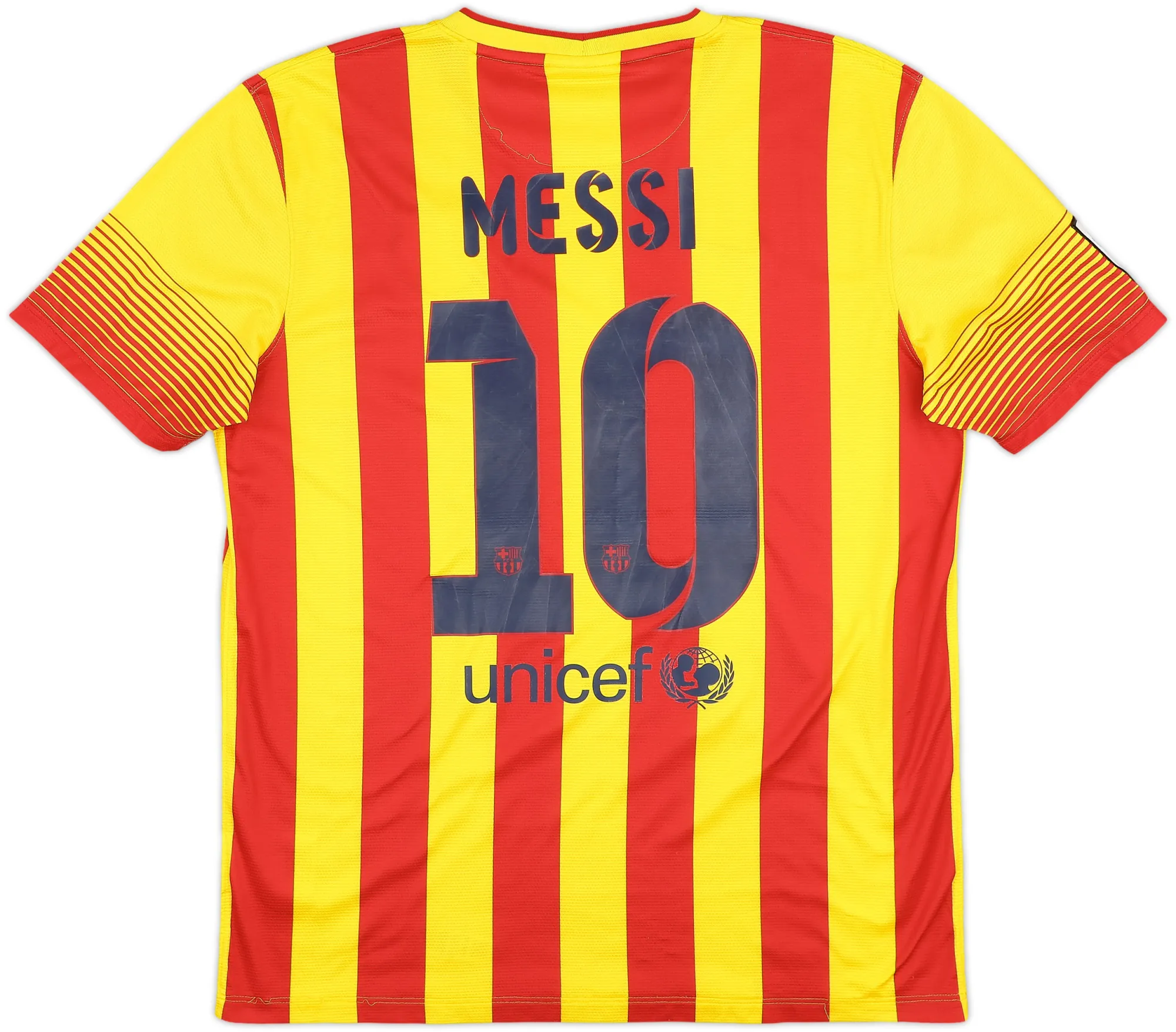 Nike Barcelona Mens SS Away Shirt 2013/15