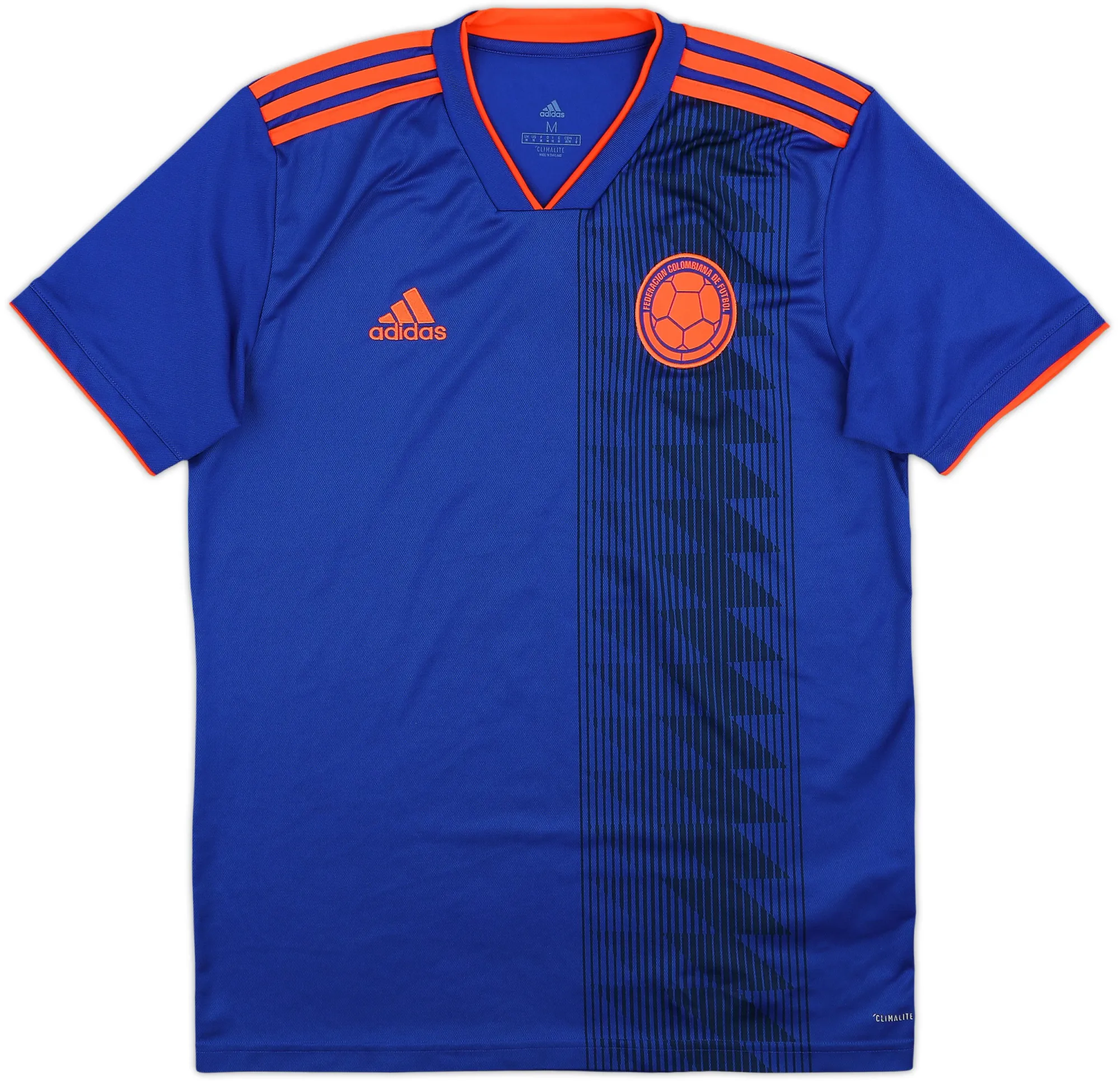 adidas Colombia Mens SS Away Shirt 2018