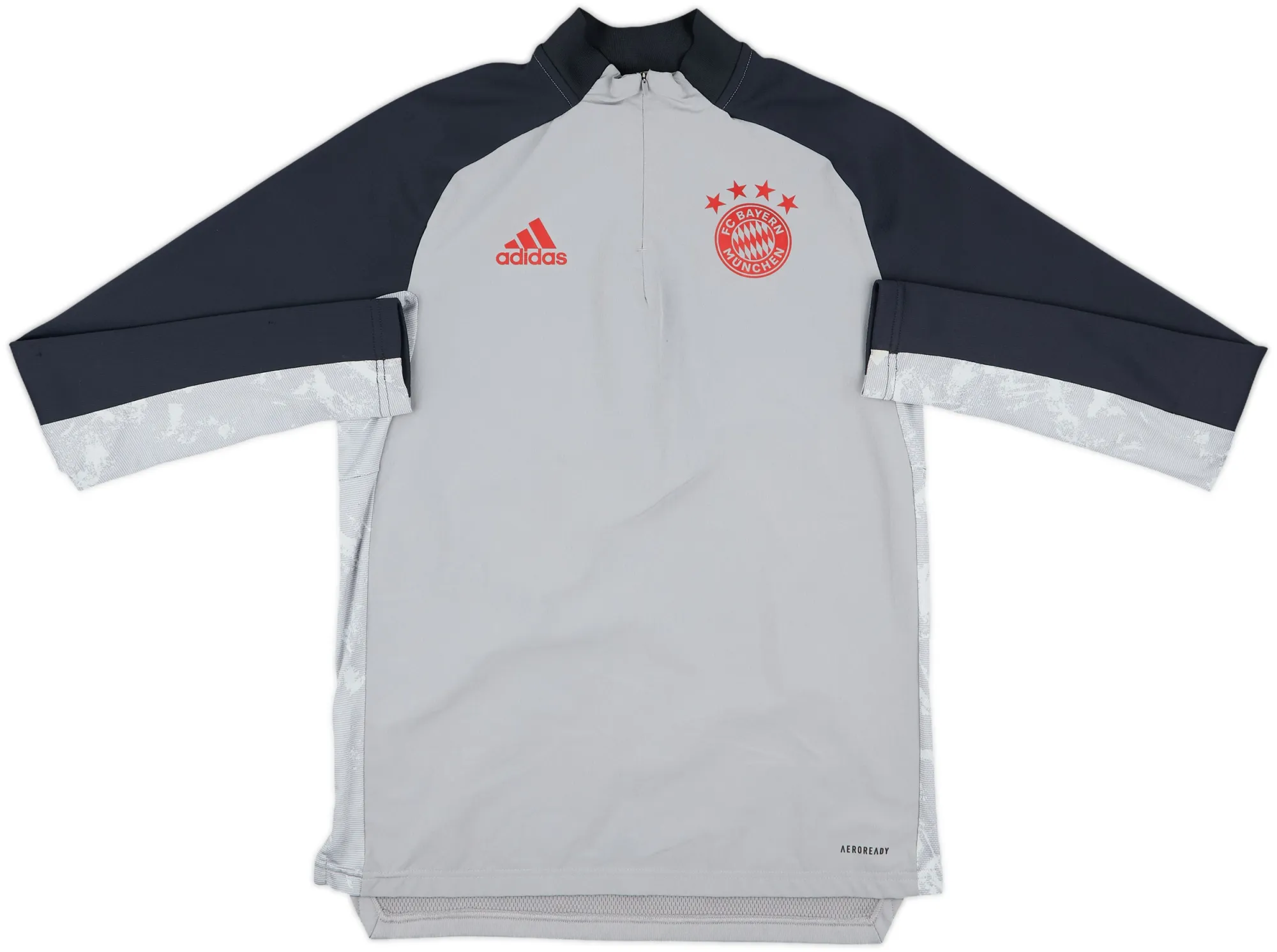 2020-21 Bayern Munich adidas 1/4 Zip Drill Top - 5/10 - (S)